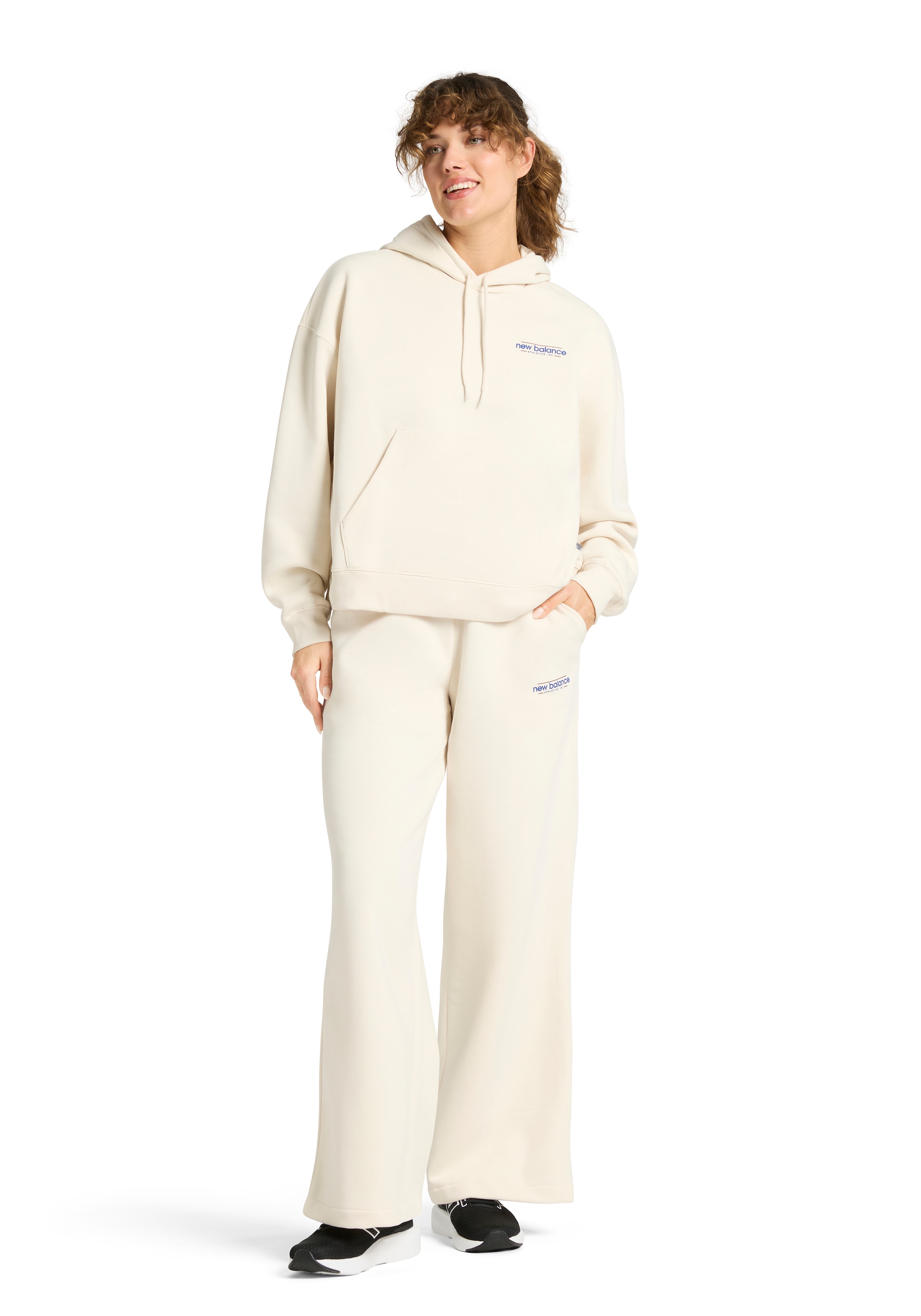 New Balance Kapuzensweatshirt »Reimagined Fleece Oversized Hoodie«