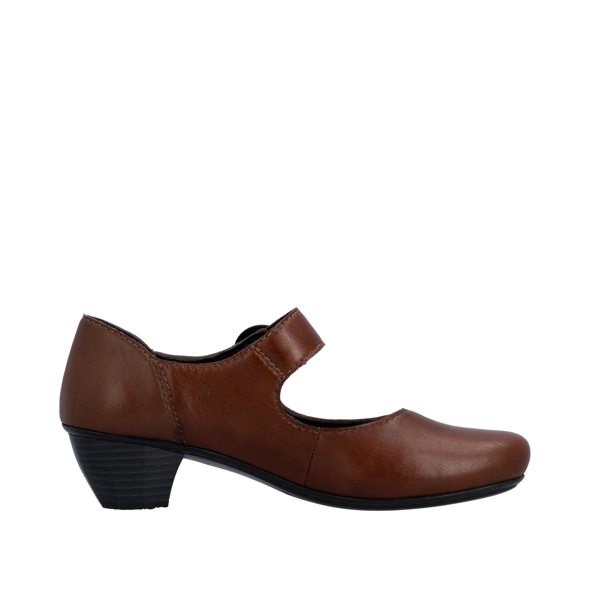 Rieker Spangenpumps  , Festtagsschuh, Pumps, Trichterabsatz, mit Klettriemchen
