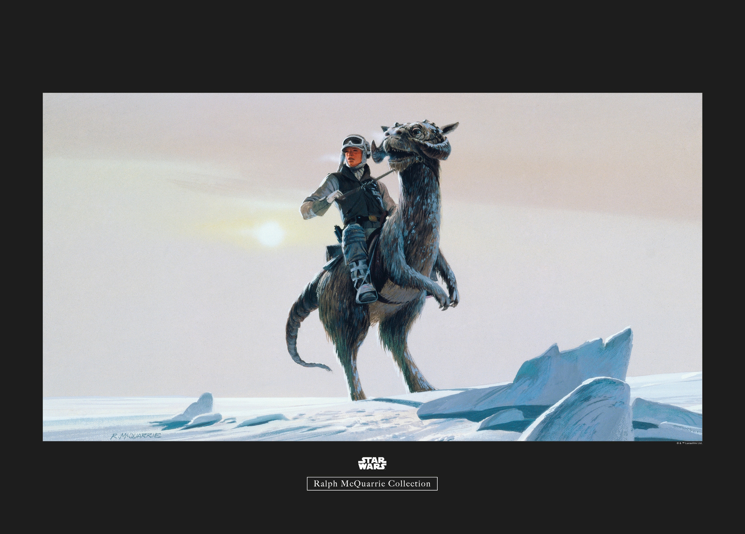 Komar Poster "Star Wars Classic RMQ Hoth Tauntaun", Star Wars, (1 St.), Kinderzimmer, Schlafzimmer, Wohnzimmer