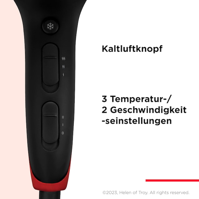 Revlon Ionic-Haartrockner »SMOOTHSTAY RVDR5317«, 2000 W, 2 Aufsätze, Gitter  mit dreifacher Keramikbeschichtung und Kokosnussöl-Infusion | BAUR