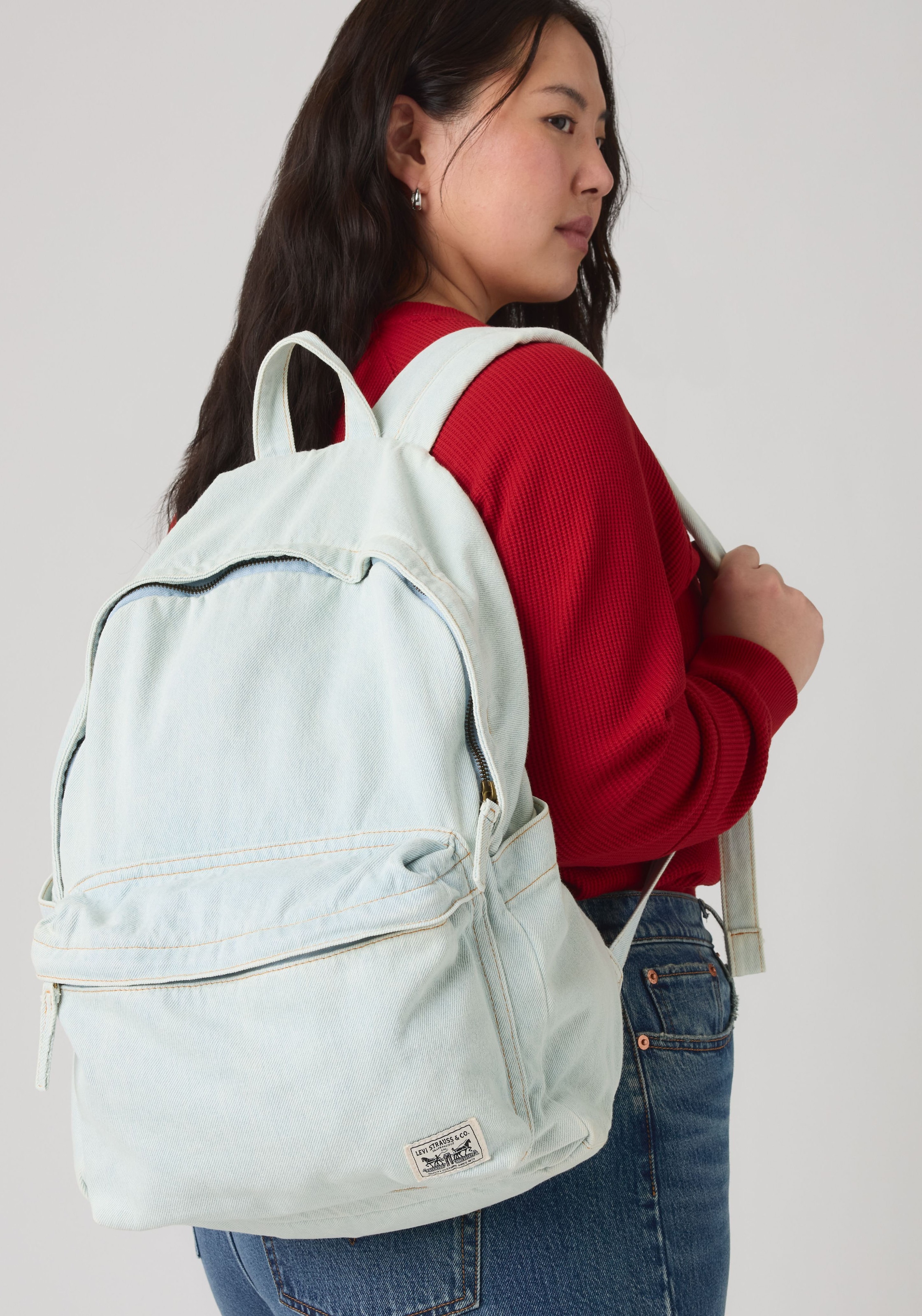 Levi's® Cityrucksack »REMI BACKPACK« Freizeitrucksack in Denim-Optik