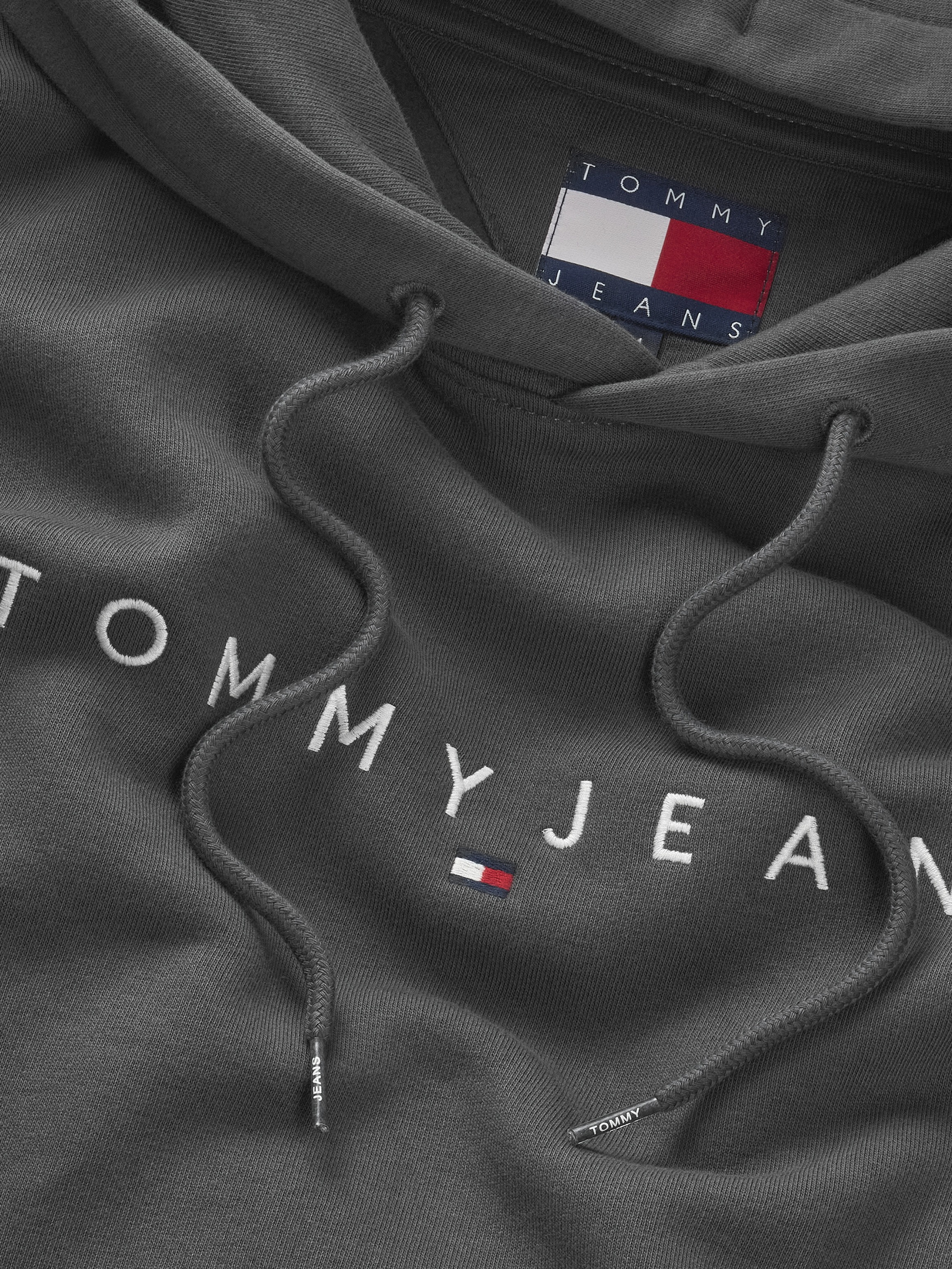 Tommy Jeans Plus Hoodie »TJM REG LINEAR LOGO HOODIE EXT«, in Große Größen, Logodruck