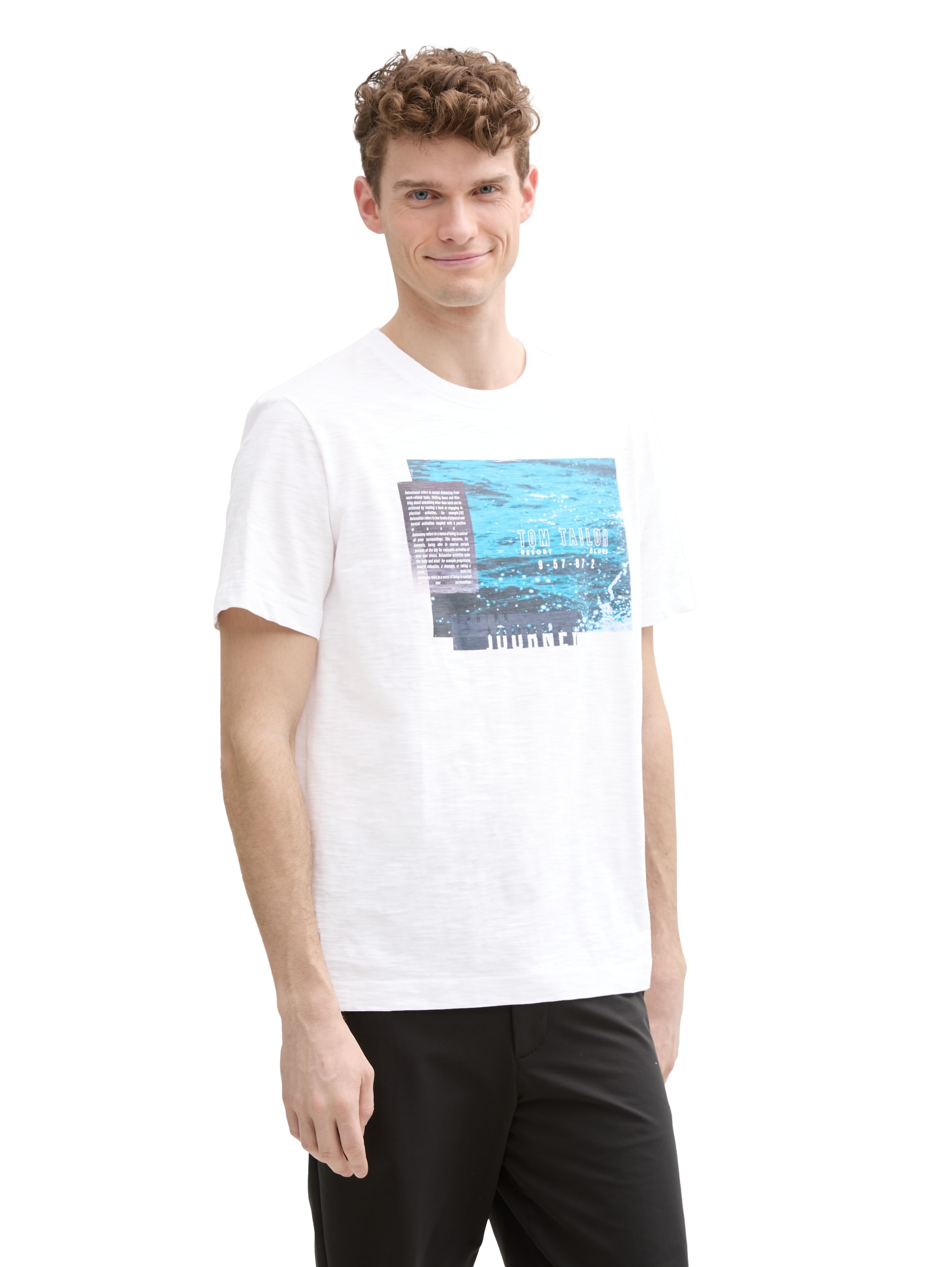 TOM TAILOR T-Shirt, mit Front Print