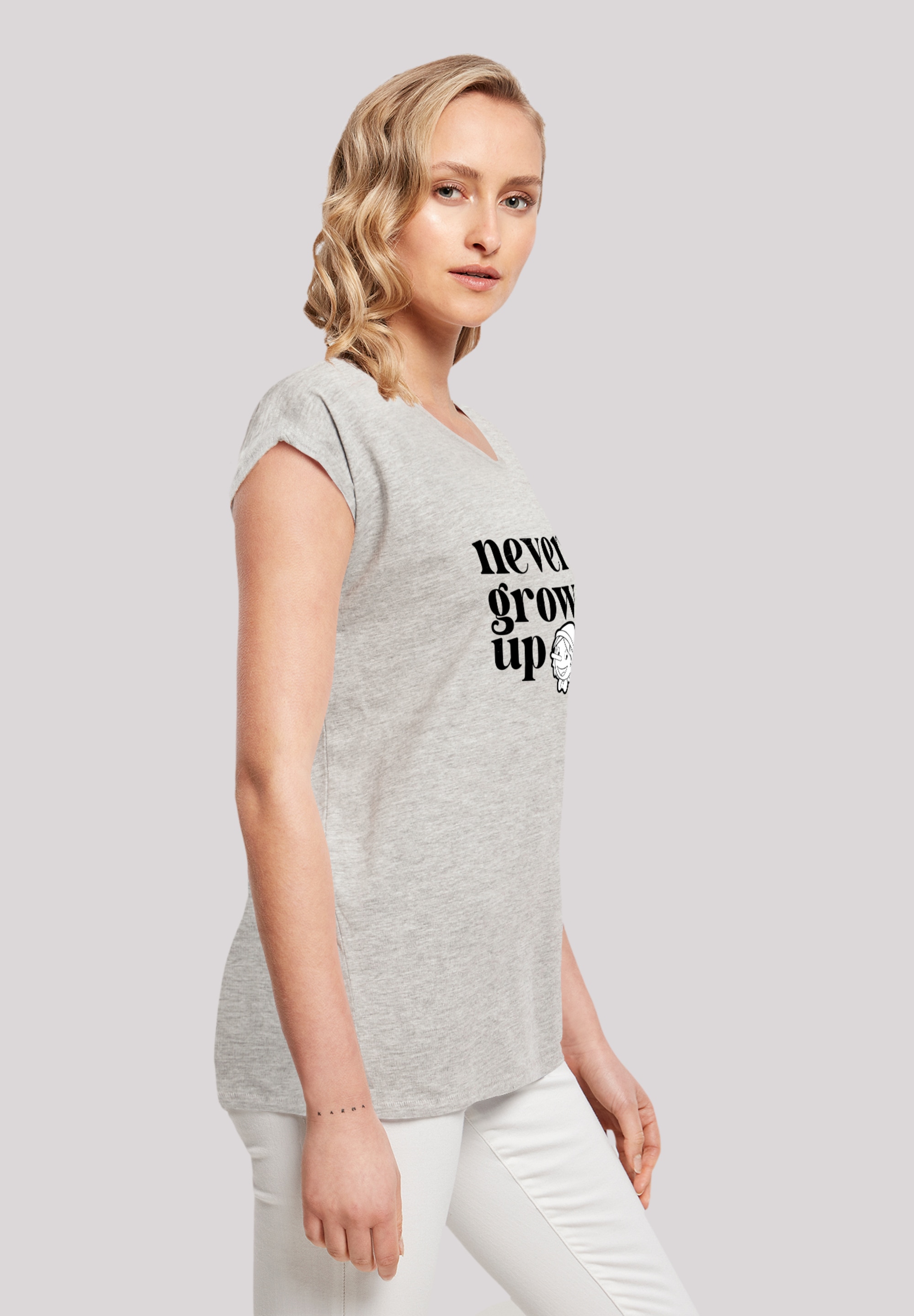 F4NT4STIC T-Shirt »Heroes of Childhood Pinocchio Never Grow Up«, Retro, Heroes of Childhood, TV Serie