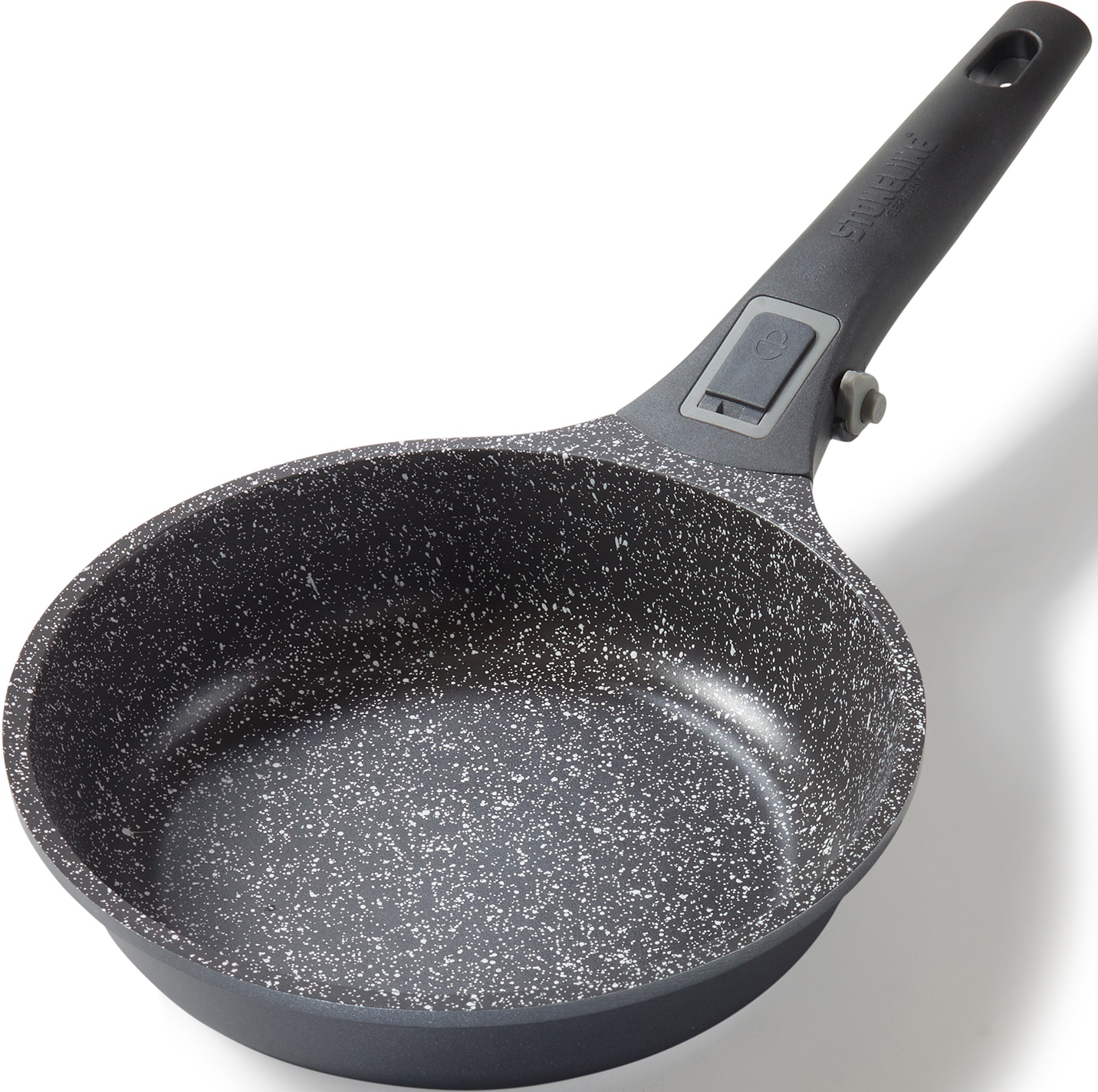 Stoneline Anthrazit Bratpfanne "Imagination Plus" Aluminiumguss Ø 20 Cm Induktion von Baur