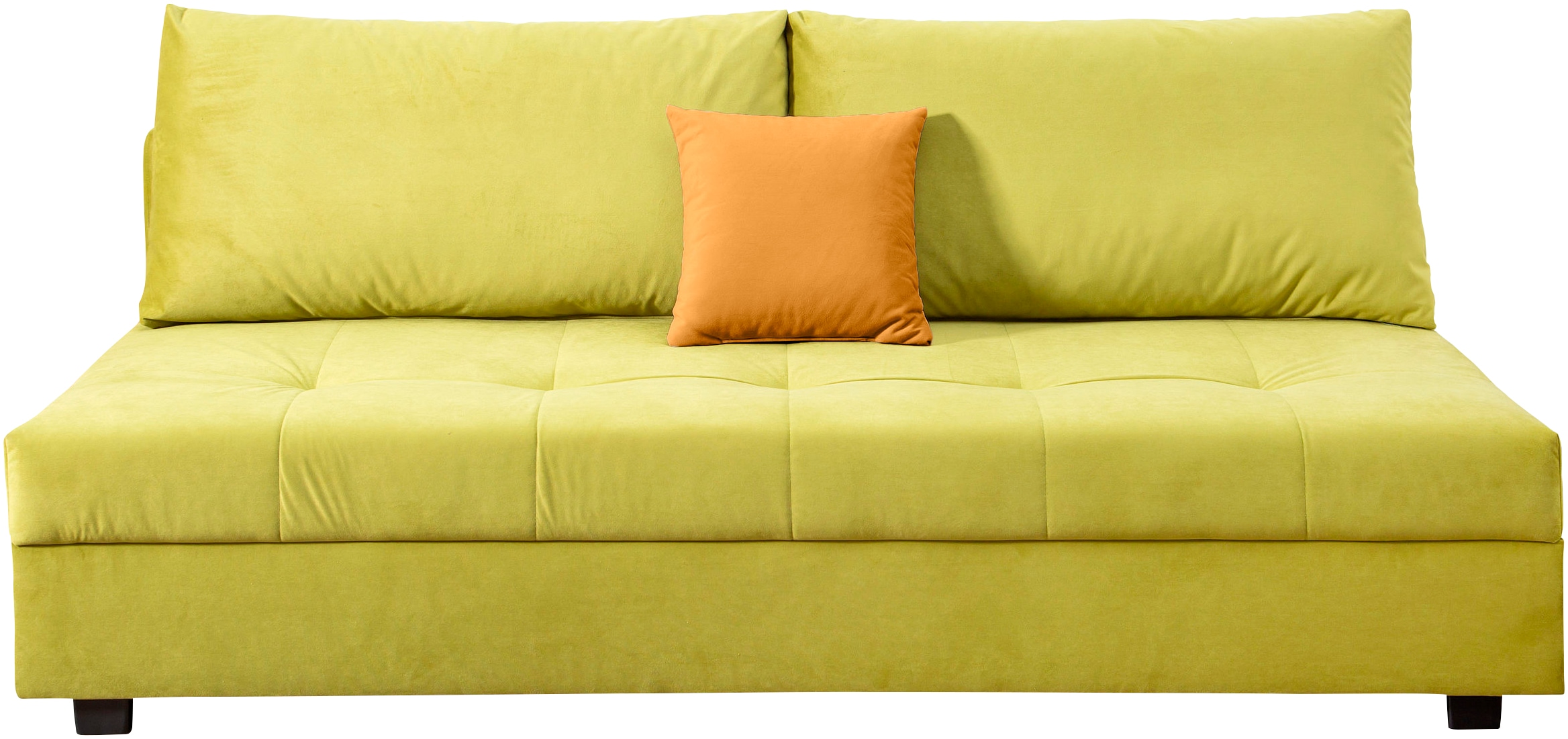 COLLECTION AB Schlafsofa »DARIA inklusive Schlafunktion und Bettkasten«, Schlafsofa,Bettfunktion,Bettkasten,inklusive Rückenkissen,Federkern