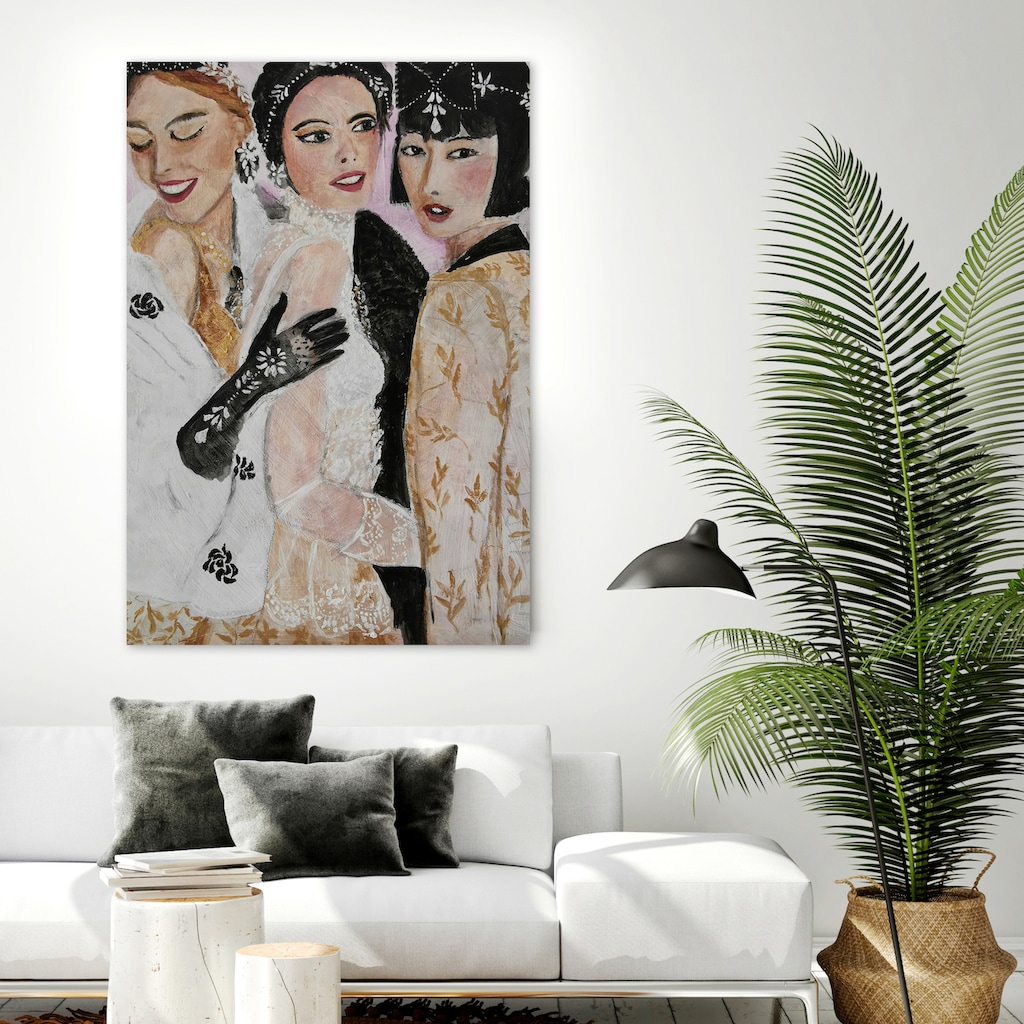 MySpotti Alu-Dibond-Druck »Artfix Girl Squad«