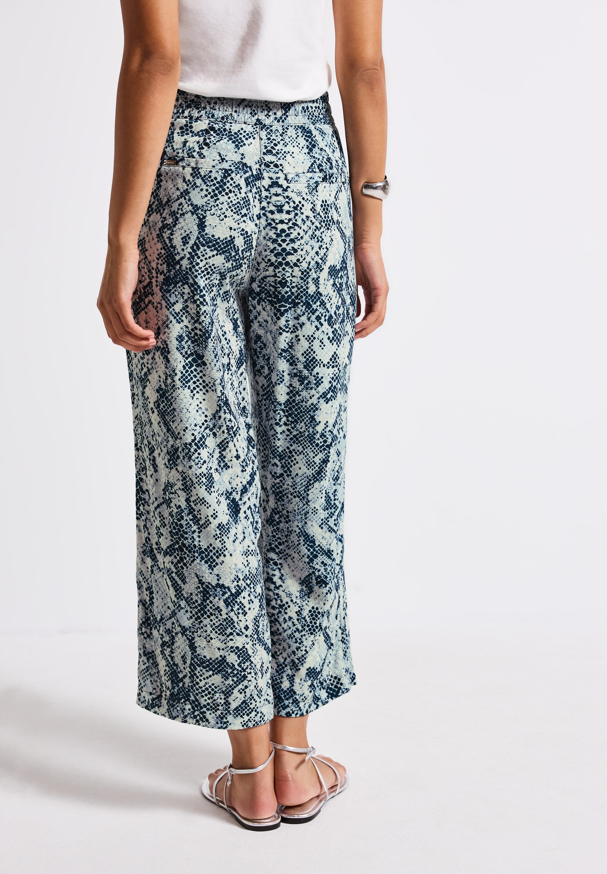 STREET ONE "Style Emee" Sommerhose mit elastischem Bund und Tunnelzug, mit günstig online kaufen