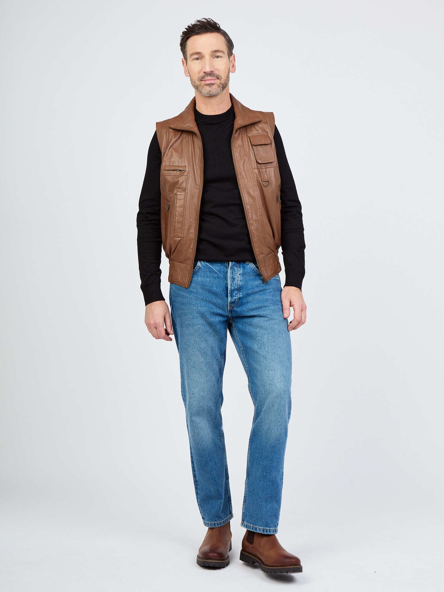 JCC Lederweste »BigVest2«