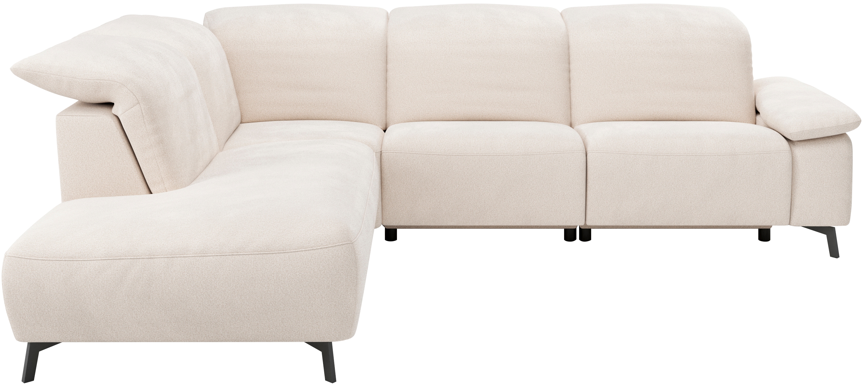 Musterring Ecksofa "MR 370, intelligenter Komfort im modernen Design" Optionale Relaxfunktion, flexible Kopfteile & klappbare Armlehnen