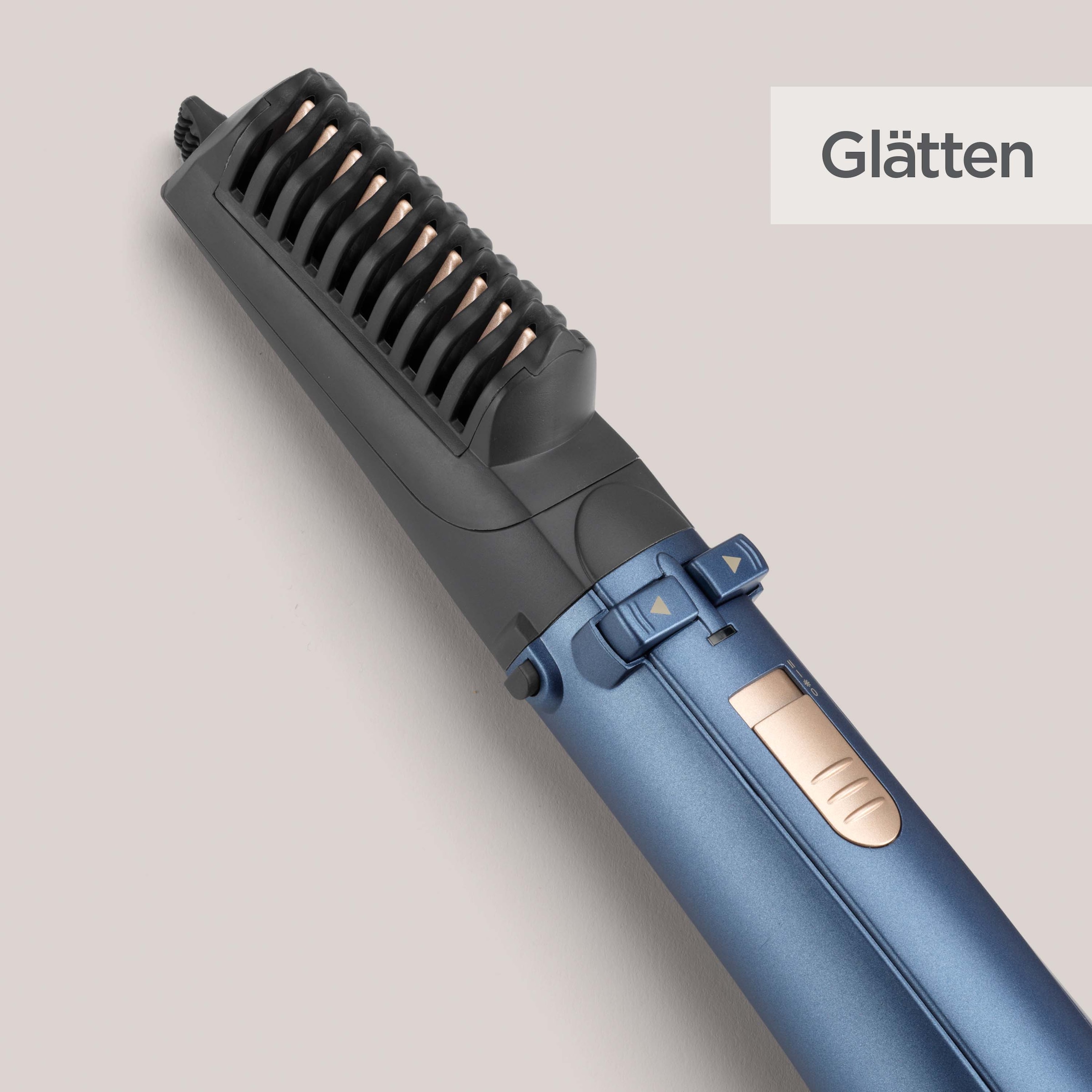 BaByliss Warmluftbürste »Style Pro 1000 Rotierende Warmluftbürste mit Aufsätzen, AS965E« 4-in-1 Heißluftstyler mit Ionen-Technologie für Volumen & Glanz, 1000W
