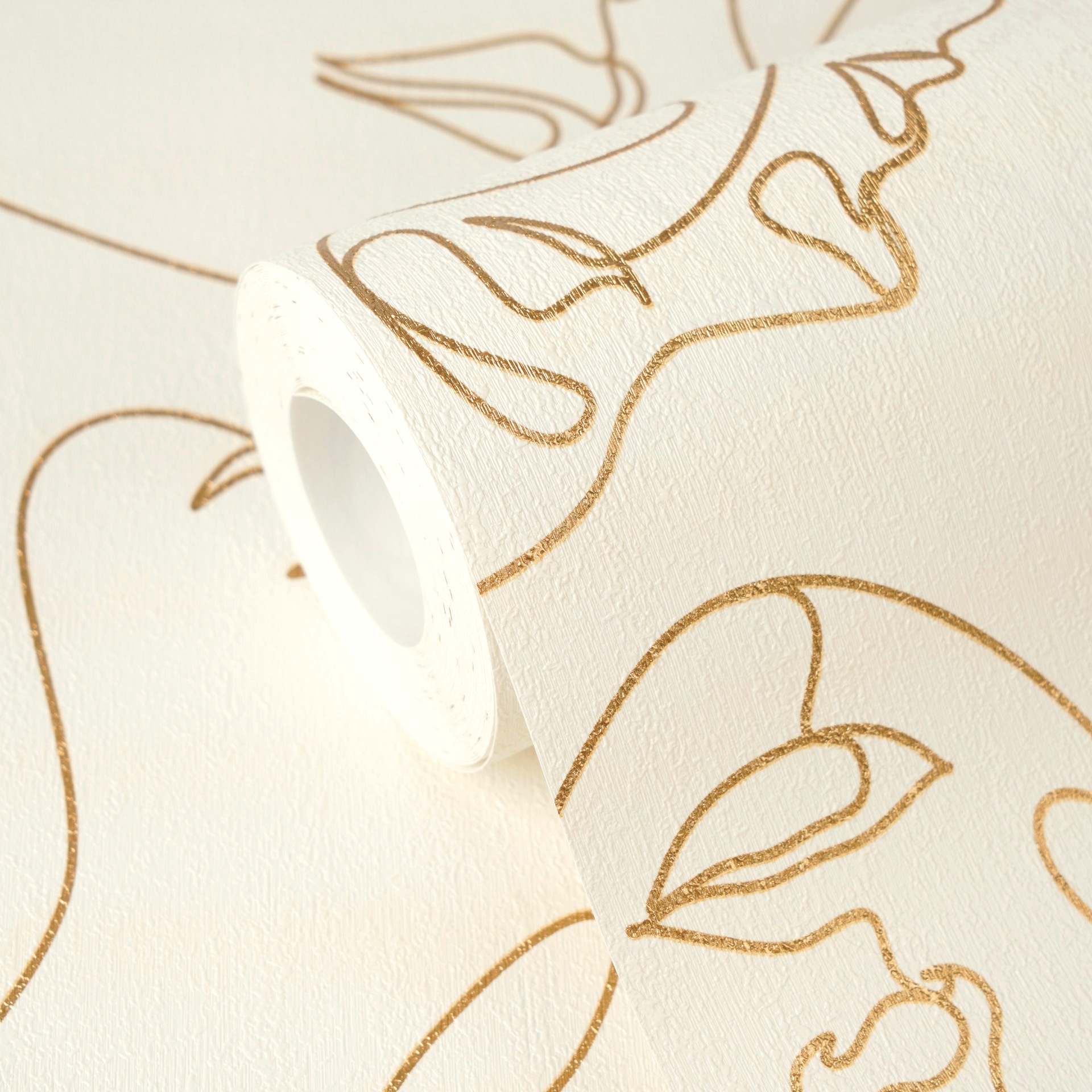 A.S. Création Vliestapete »Pintwalls III Line-Art Abstrakte Gesichter« 3D-Optik strukturiert