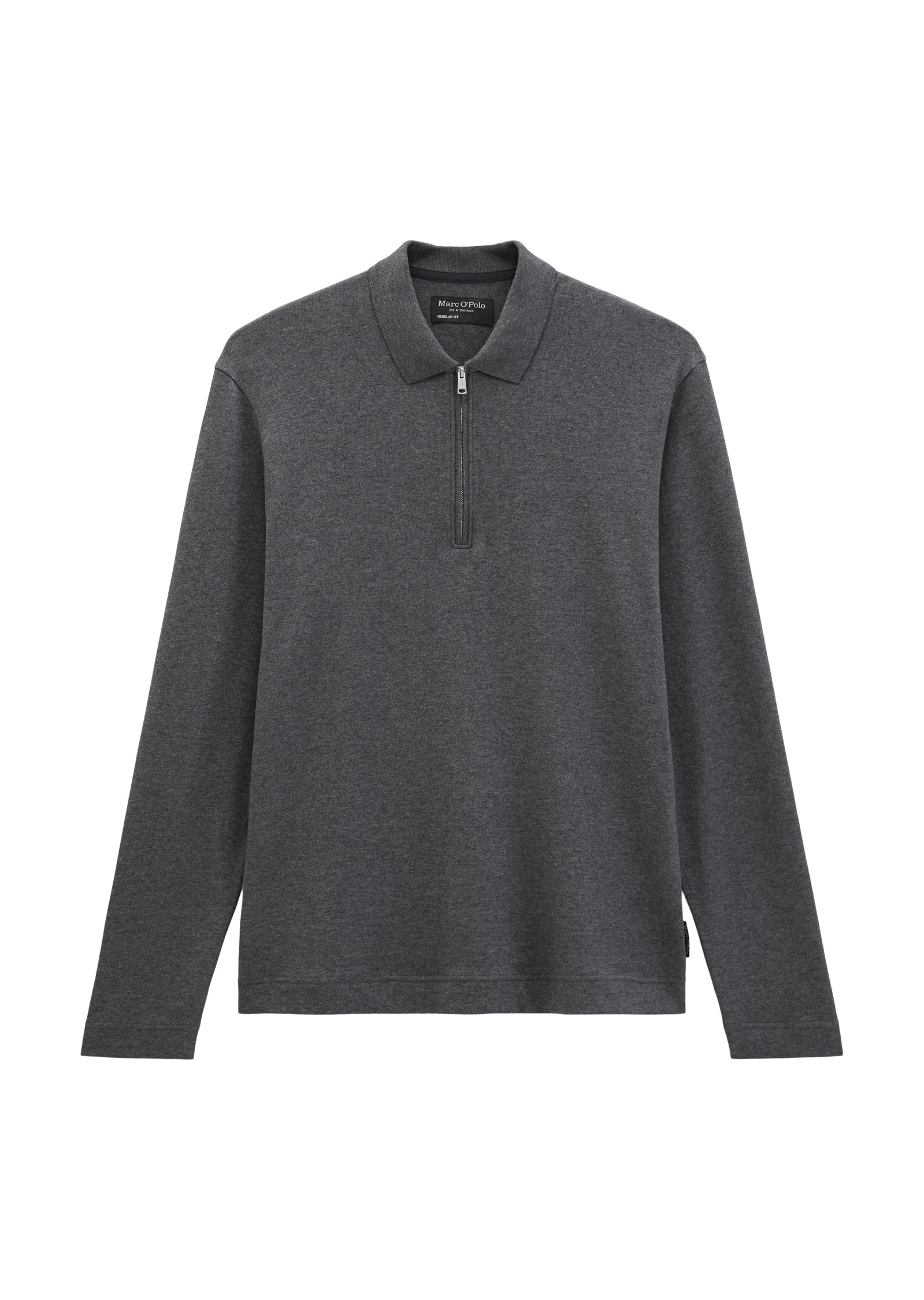 Marc O'Polo Langarm-Poloshirt »aus weichem Bio-Baumwoll-Jersey«
