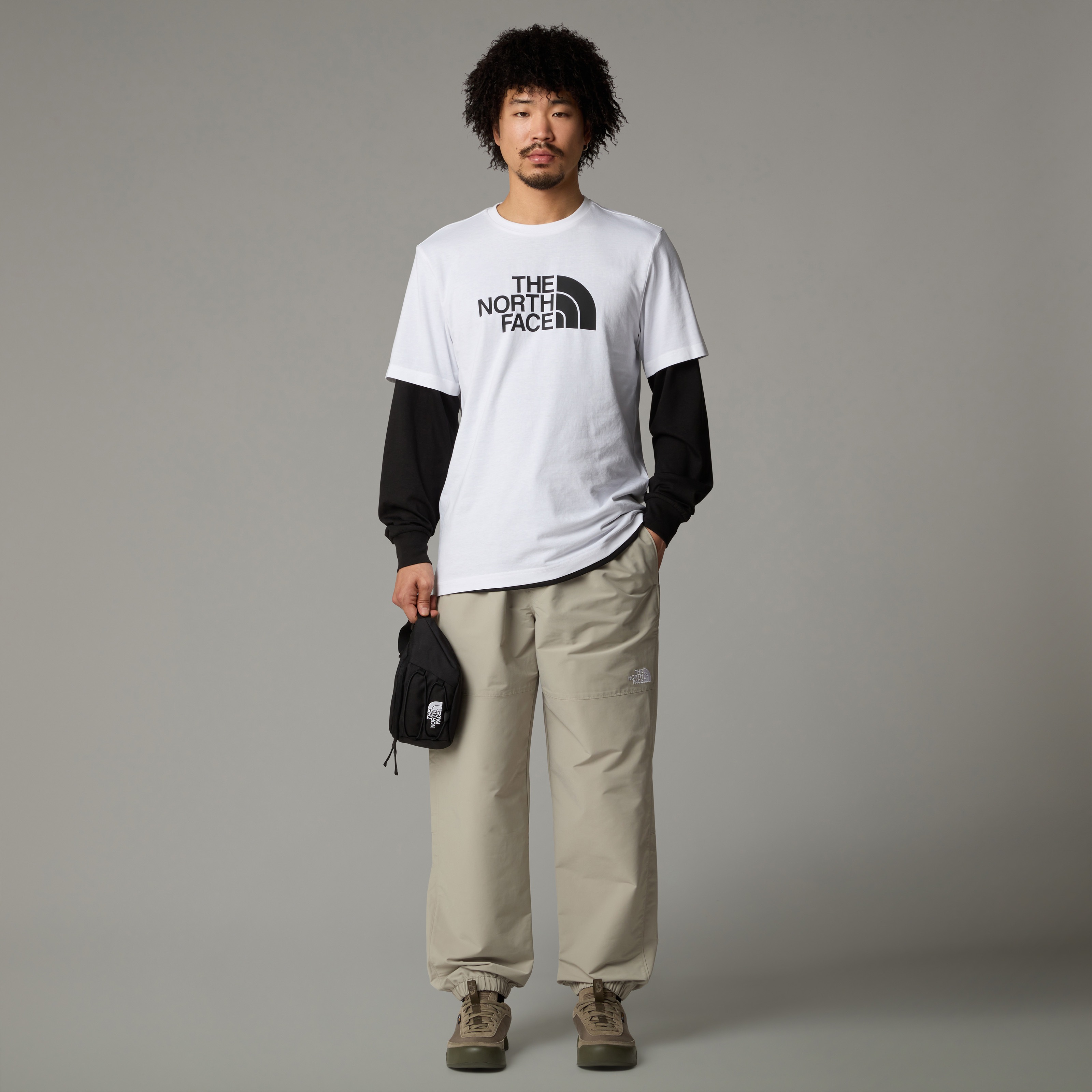 Thumbnail - The North Face T-Shirt "M S/S EASY TEE" Kurzarmdesign, Rundhalsausschnitt mit eingefasster Kante