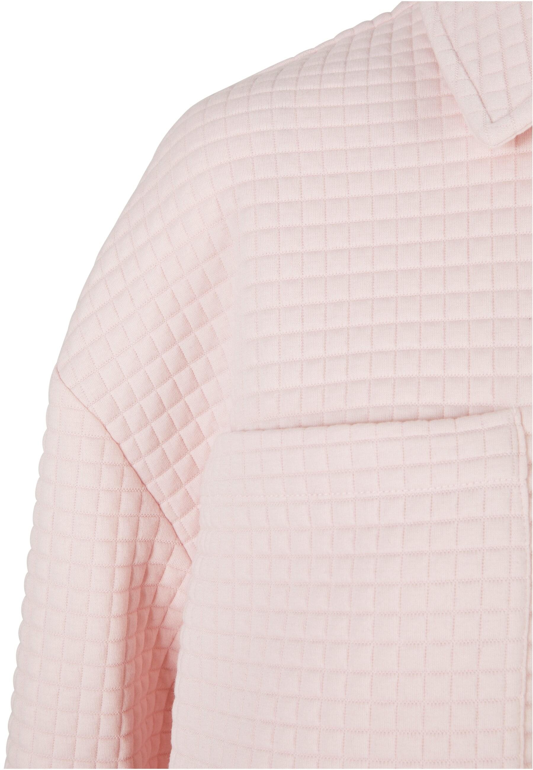 URBAN CLASSICS Sweatjacke »Urban Classics Damen Ladies Quilted Sweat Overshirt«