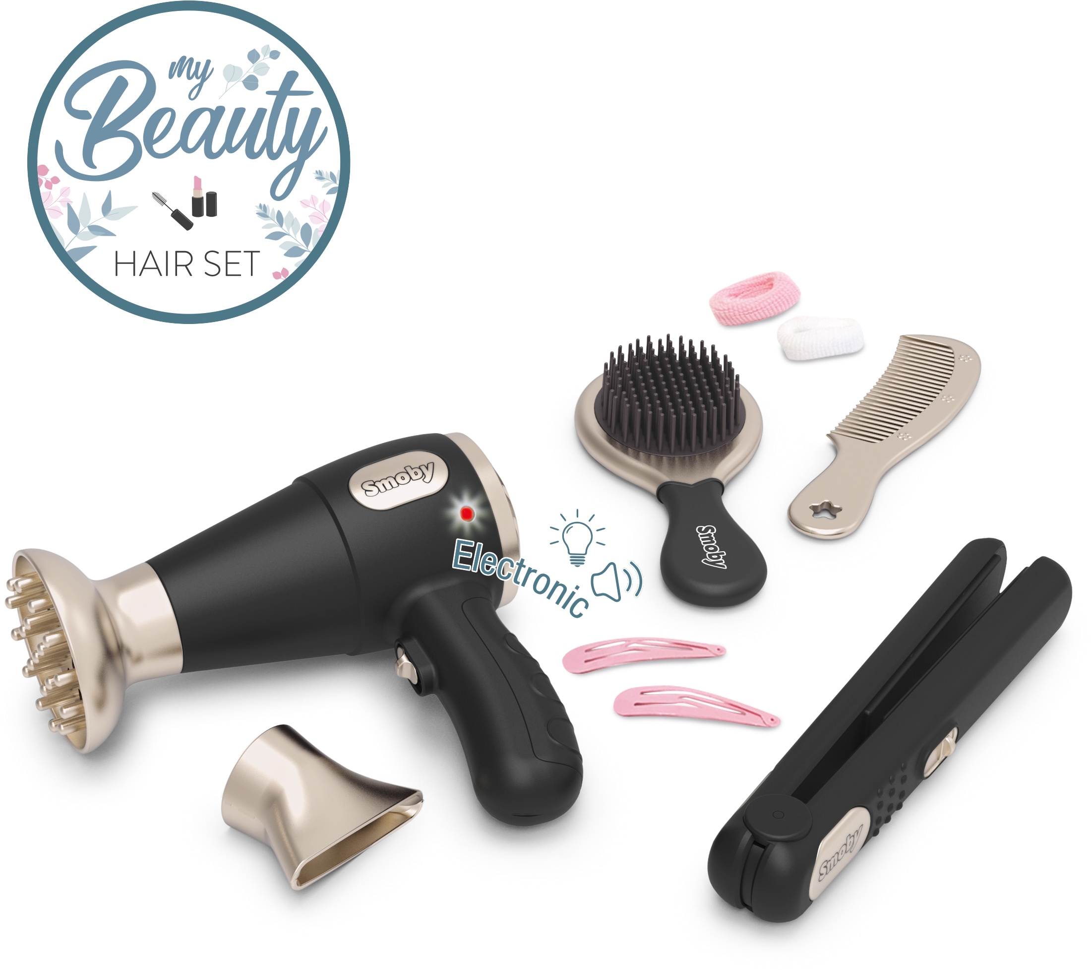 Smoby Spielzeug-Frisierkoffer »My Beauty Frisierset«, inkl. Fön mit Licht & Sound