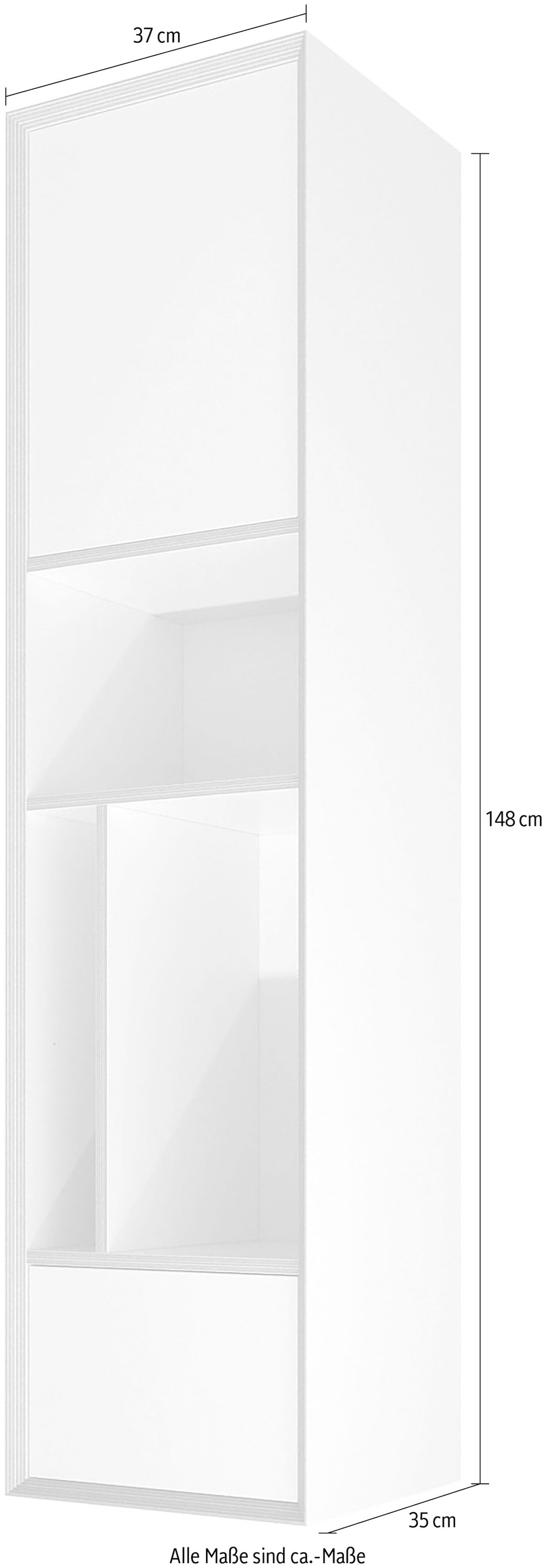 Müller SMALL LIVING Mehrzweckschrank »VERTICO VERTICAL ONE« | BAUR