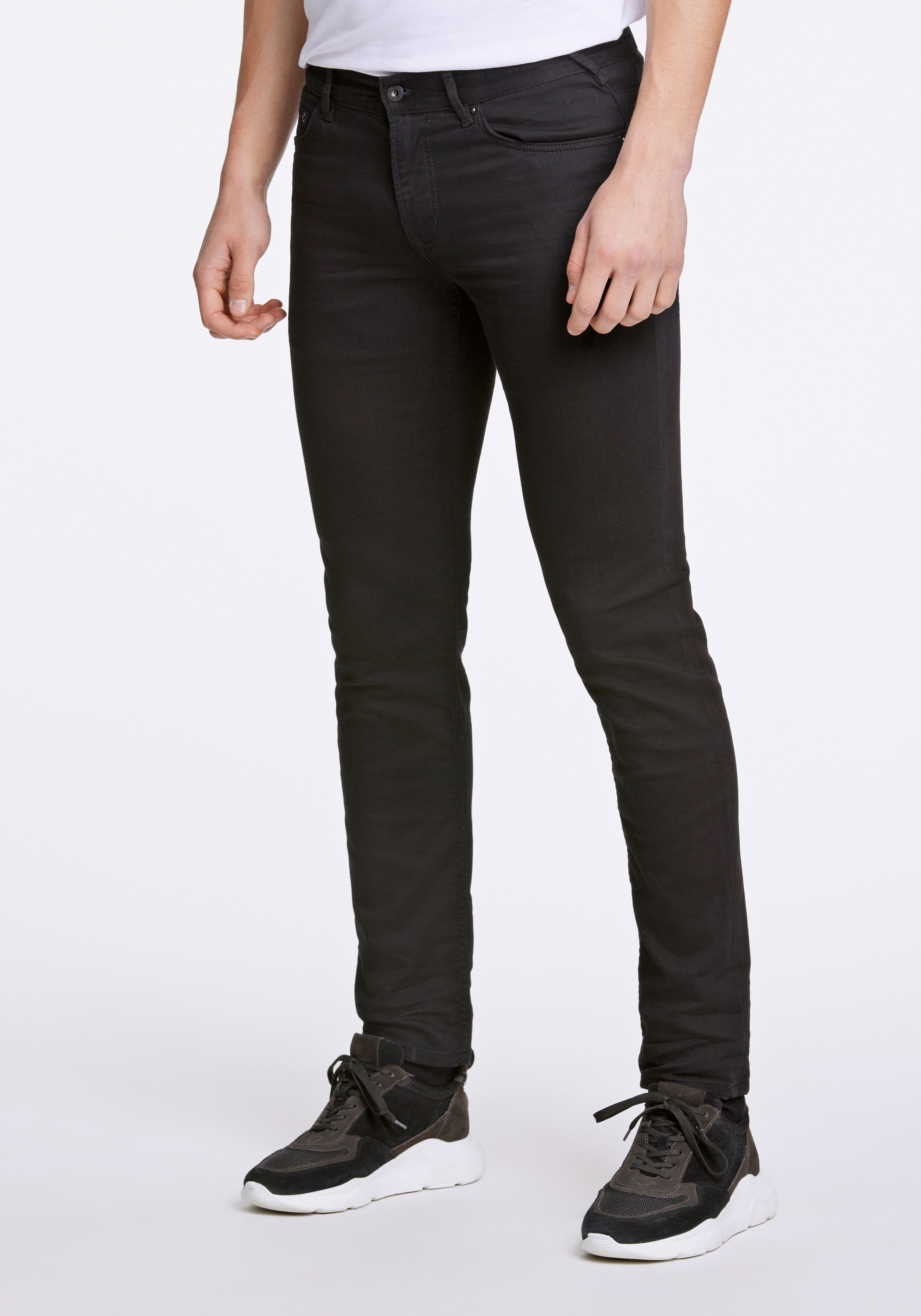 JUNK de LUXE 5-Pocket-Jeans "Jeans Tapered Fit" günstig online kaufen