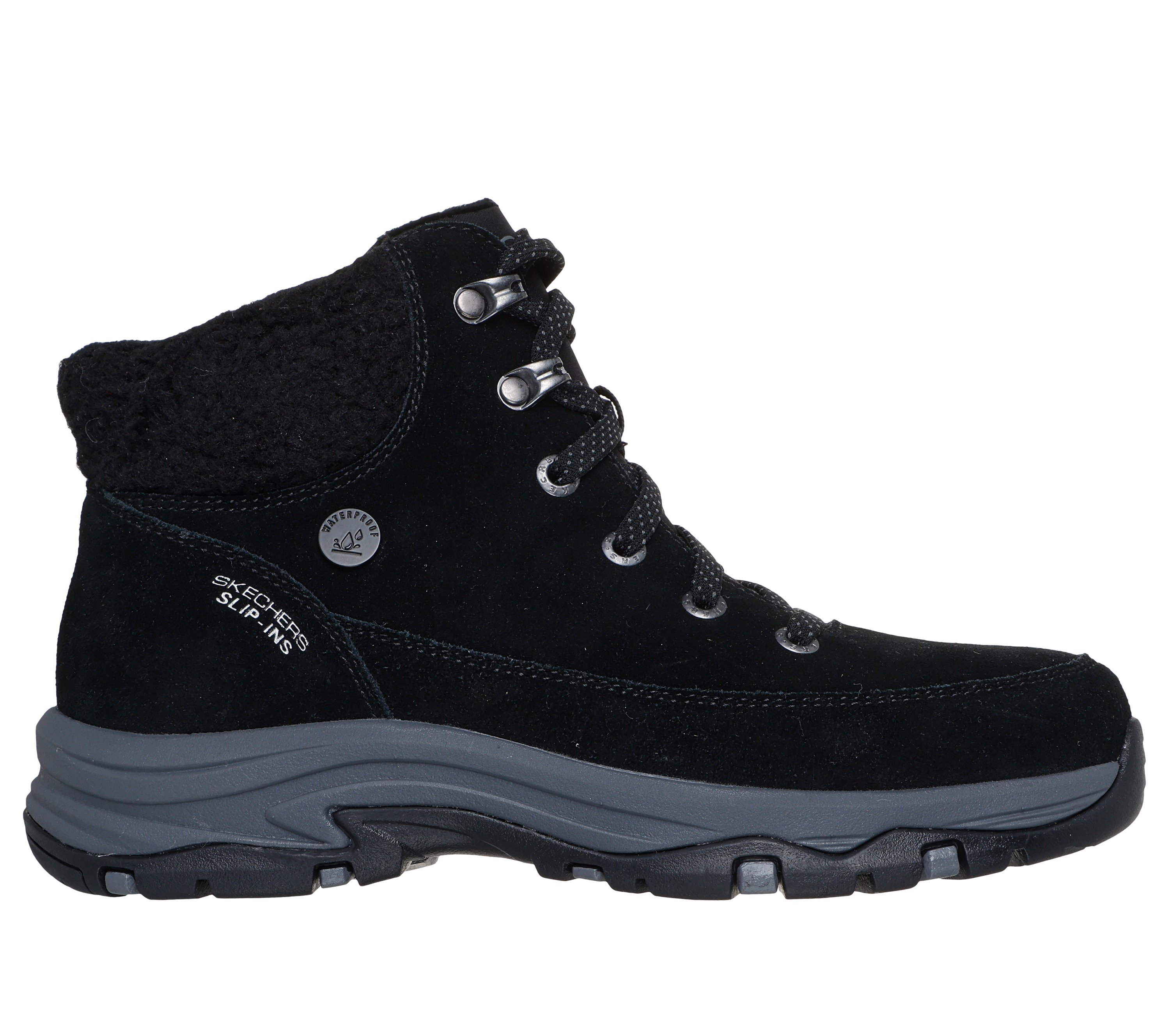 Skechers Winterboots "TREGO-SNOW BREEZE" Schnürboots, Schnürstiefelette mit Warmfutter