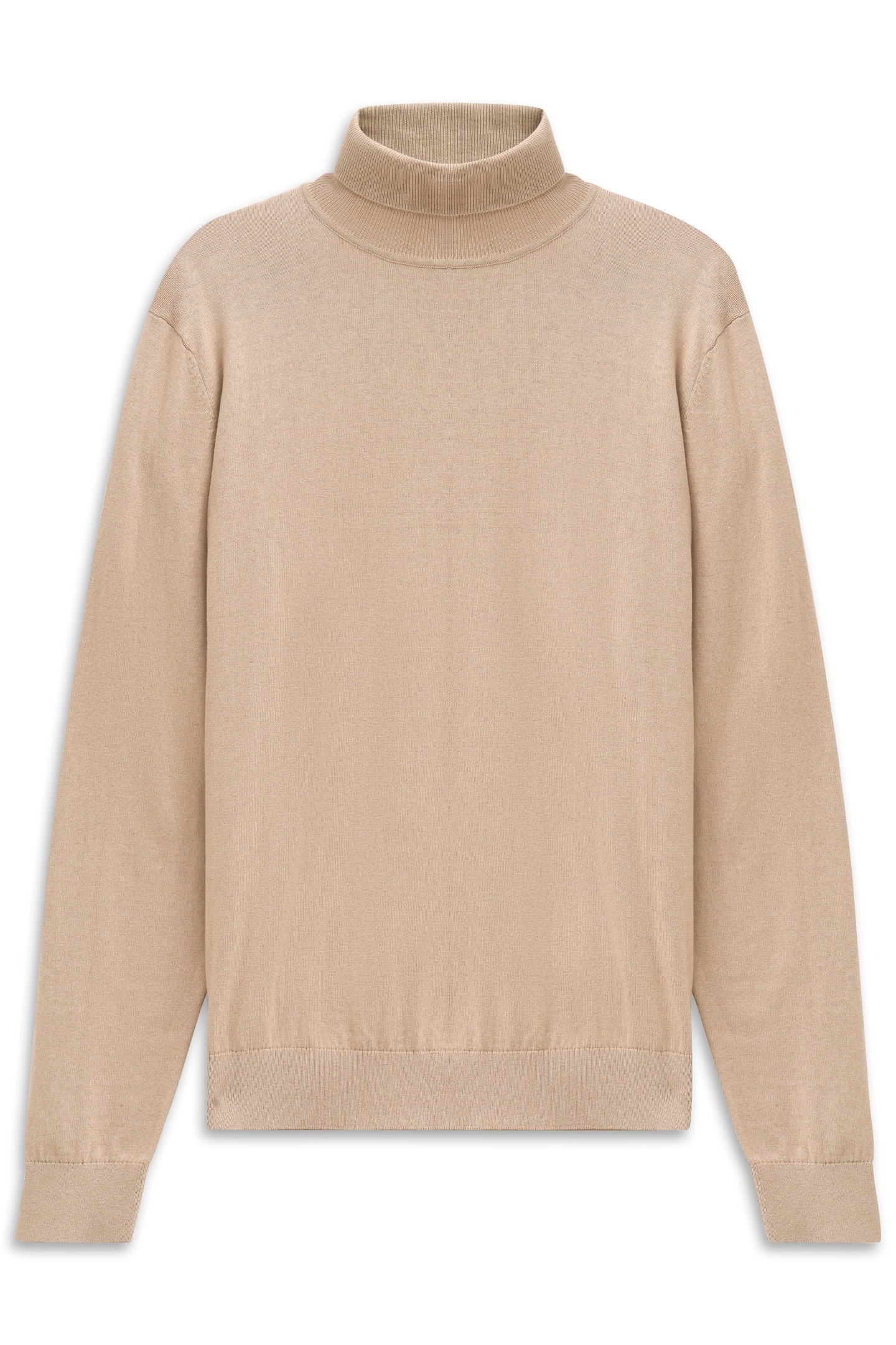 Thumbnail - bugatti Rollkragenpullover "Regular Fit" aus Baumwolle-Kaschmir