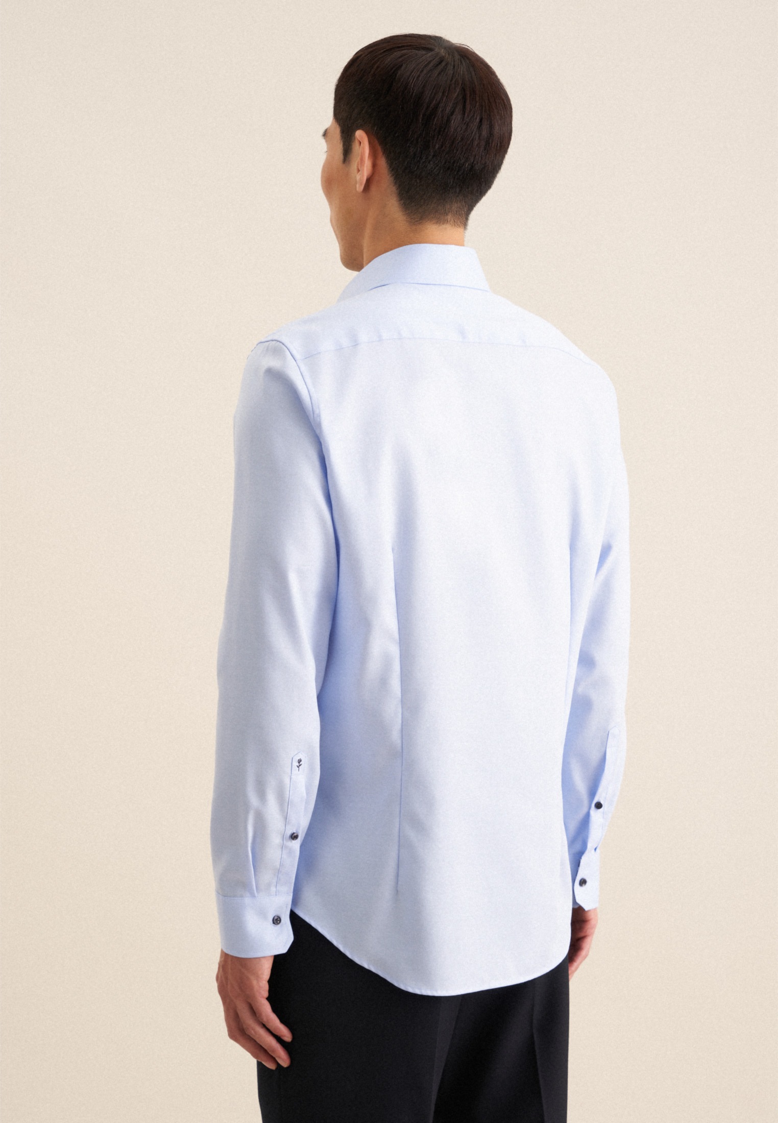 seidensticker Businesshemd "Slim", Slim Langarm Kentkragen Uni günstig online kaufen