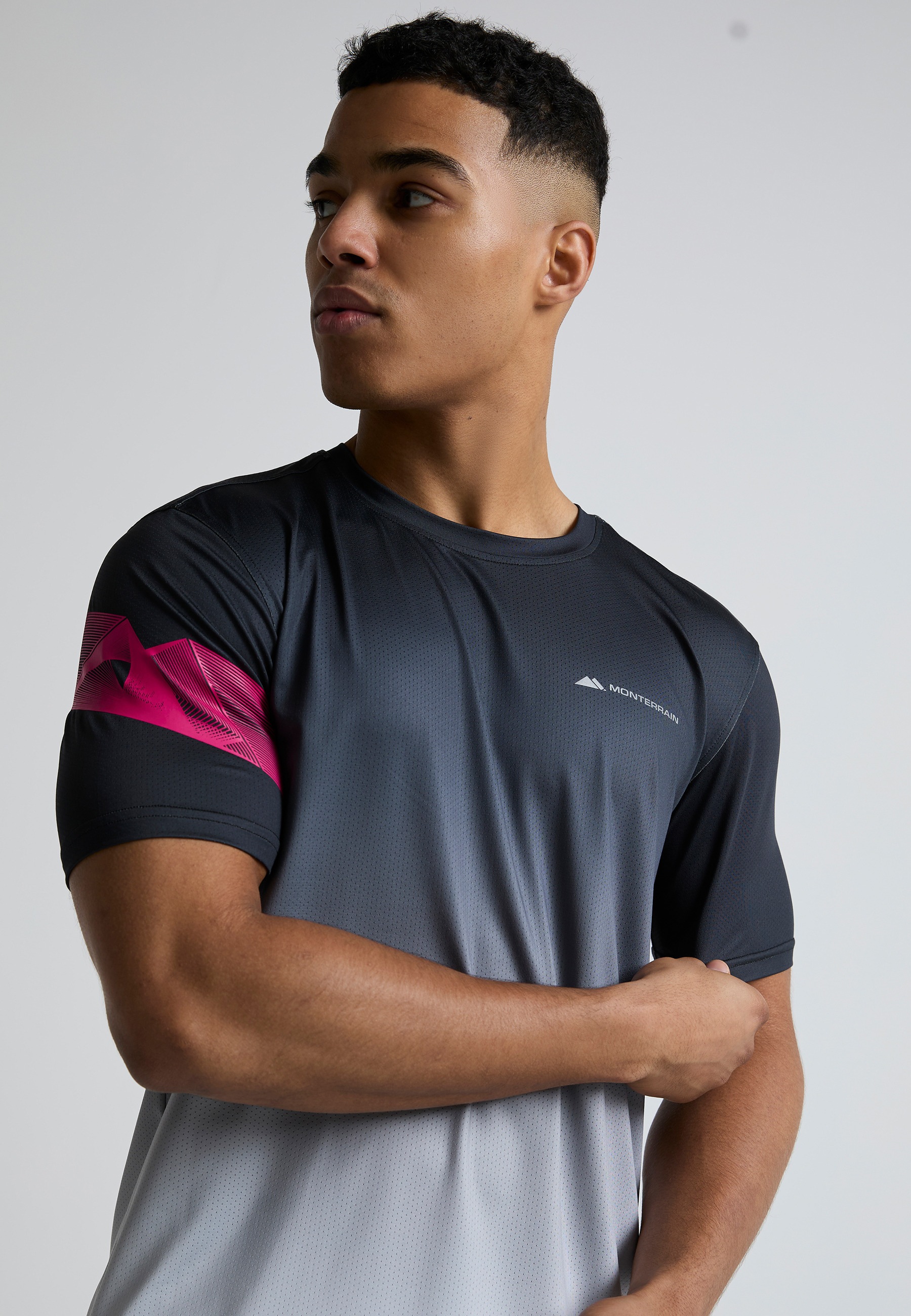 Monterrain T-Shirt »Monterrain DISTANCE OMBRE TEE« 1
