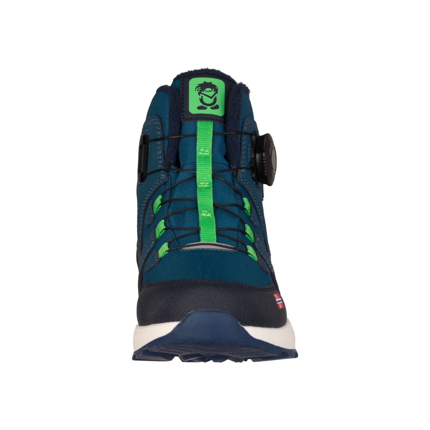 TROLLKIDS Winterstiefel »KIDS BERGEN WINTER MID CUT«, wasserdicht, fitgo Schnellschnürsystem, reflektierende Details