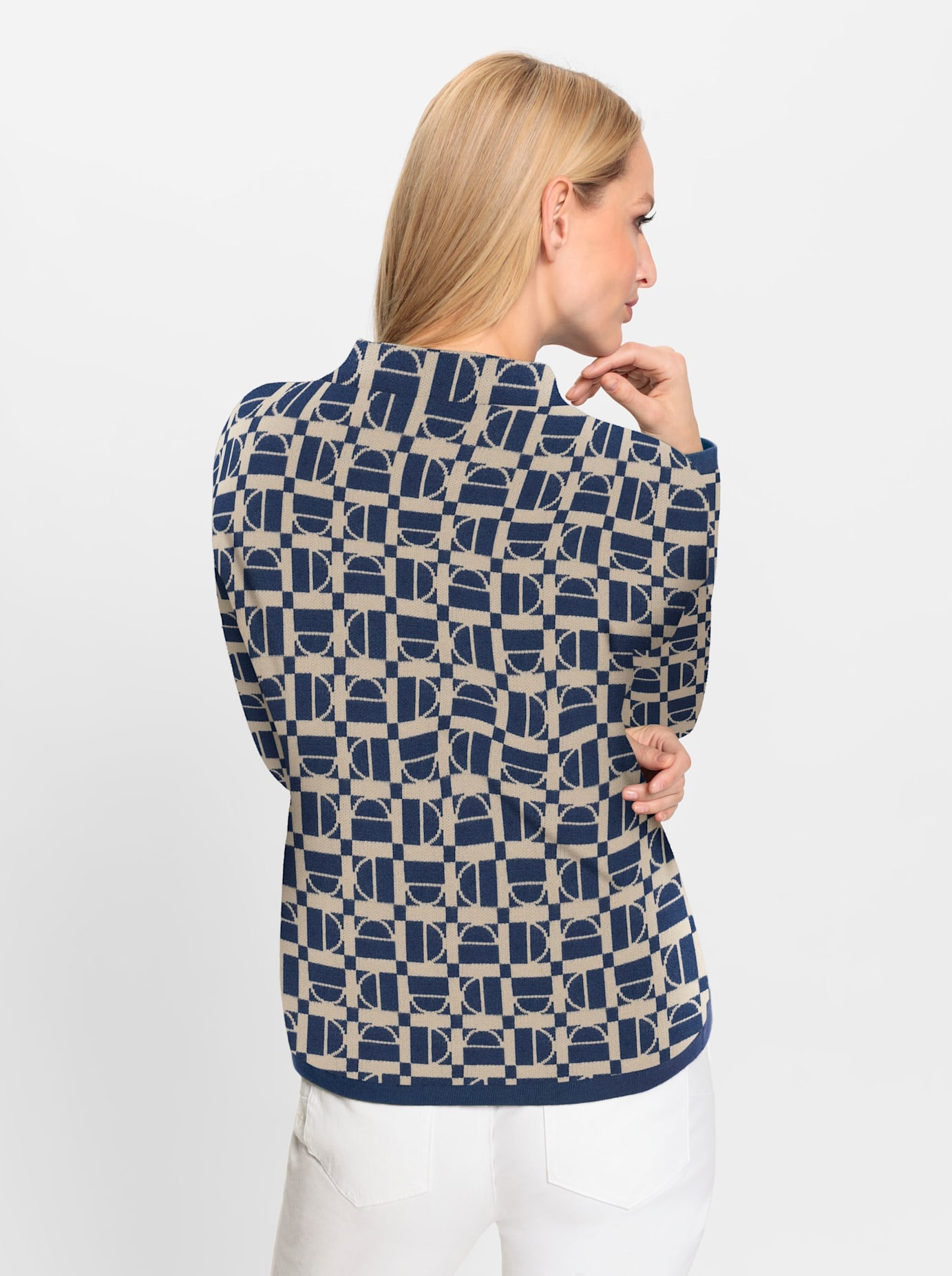 heine Jacquardpullover "Jacquard-Pullover" günstig online kaufen