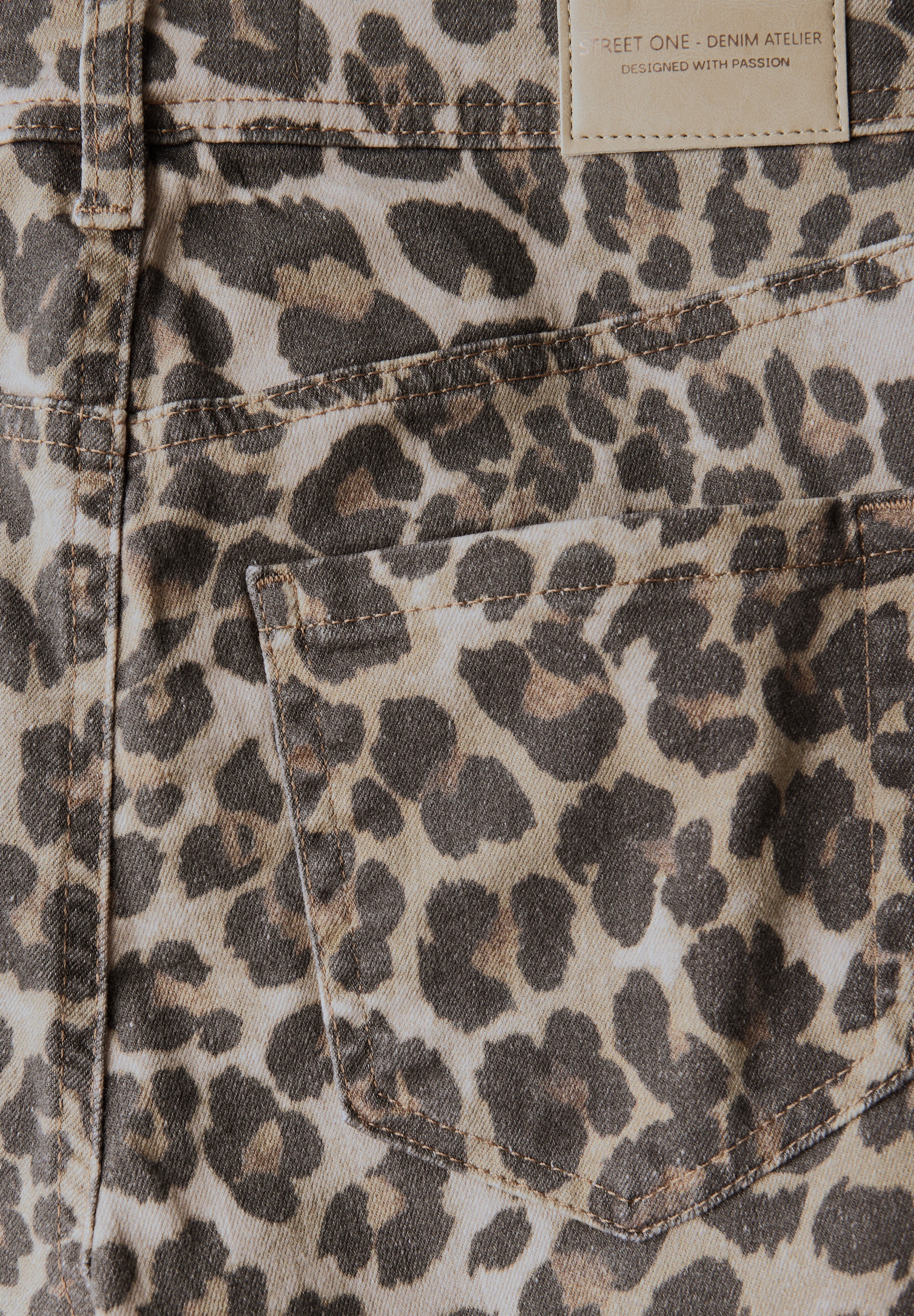 STREET ONE Comfort-fit-Jeans, High Waist