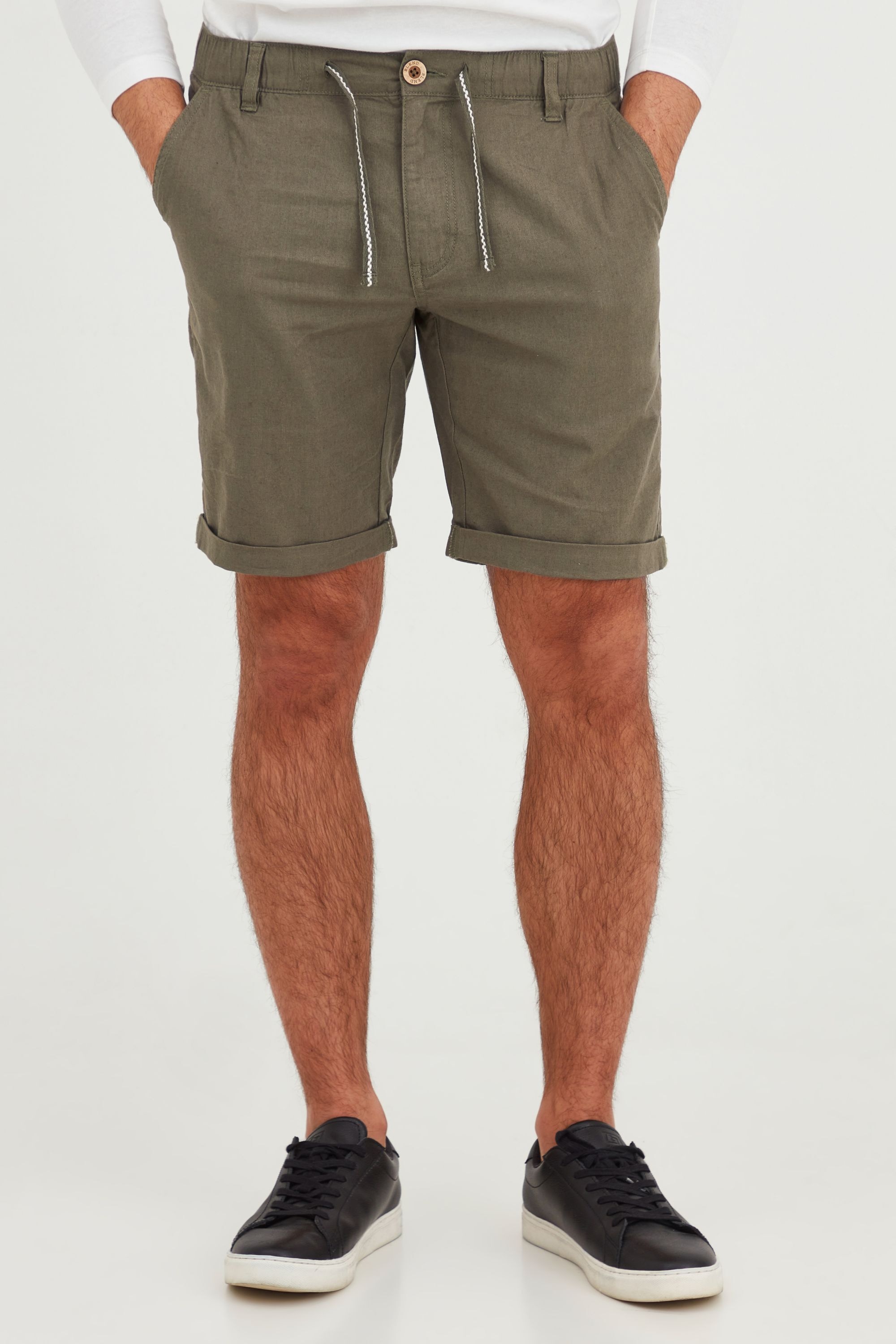 Blend Shorts "BHLenno" Leinen-Shorts mit Kordeln günstig online kaufen