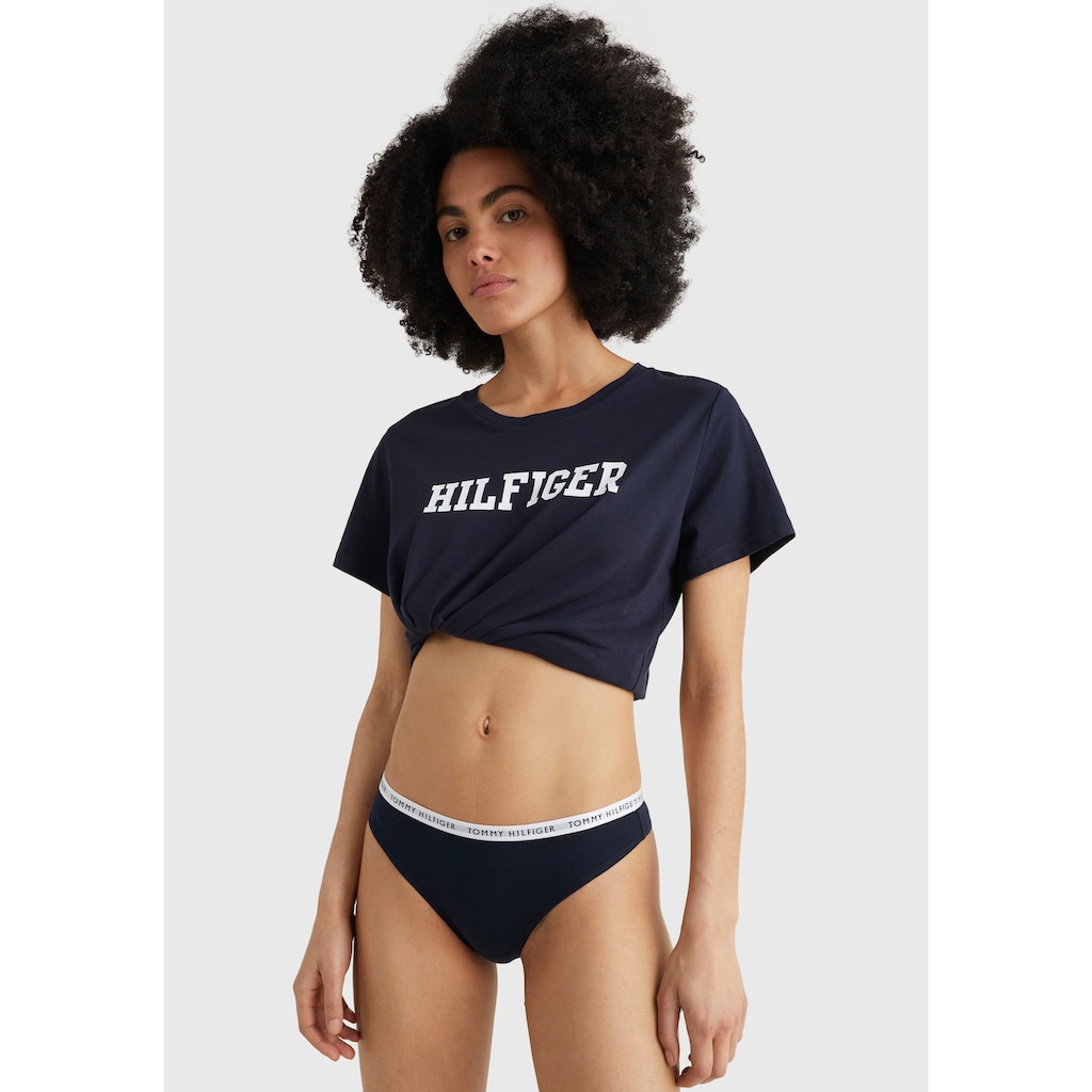 Tommy Hilfiger Underwear T-String, (3 St.), mit schmalem Logobündchen