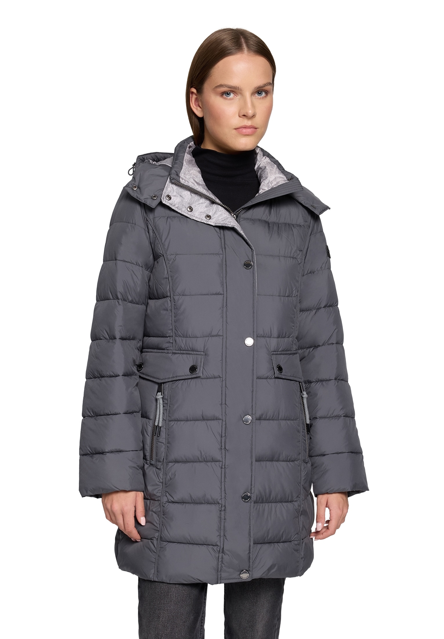 Betty Barclay Steppjacke "Damen Steppjacke mit abnehmbarer Kapuze" mitKapuz günstig online kaufen