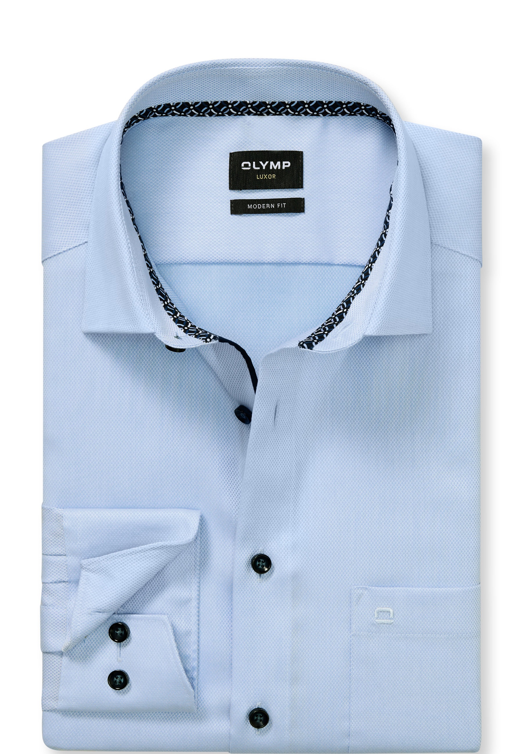 OLYMP Luxor Business Shirt Blue 41 7