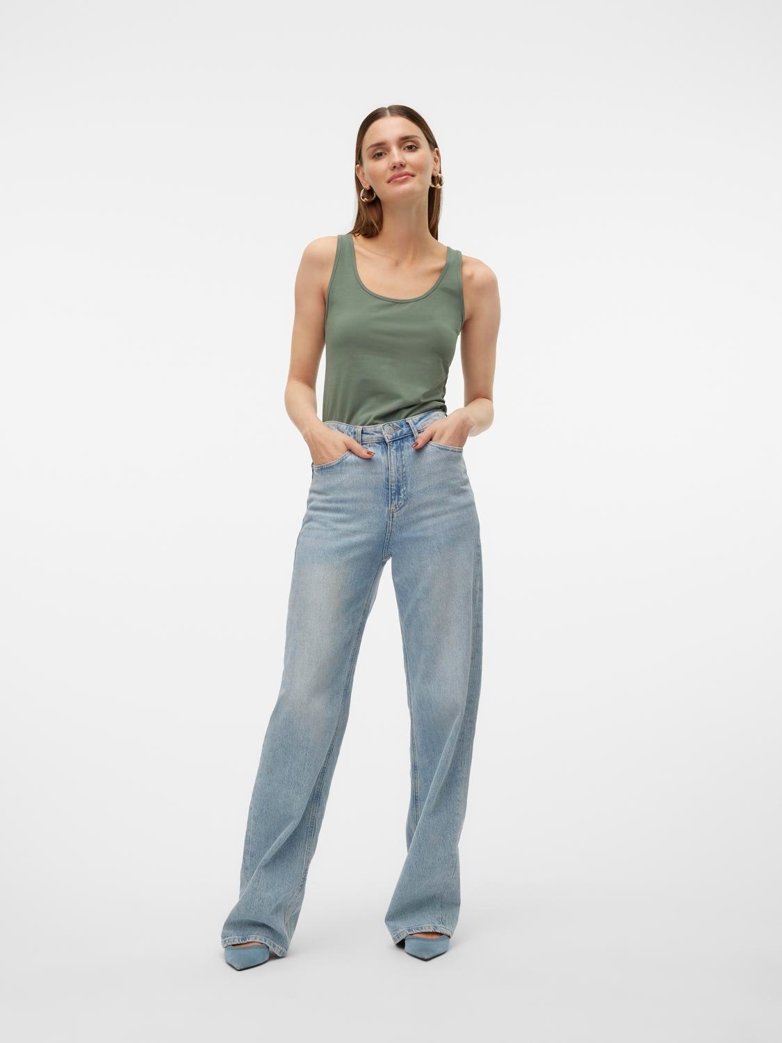 Vero Moda Tanktop »VMLULU LONG TANK TOP JRS GA NOOS«