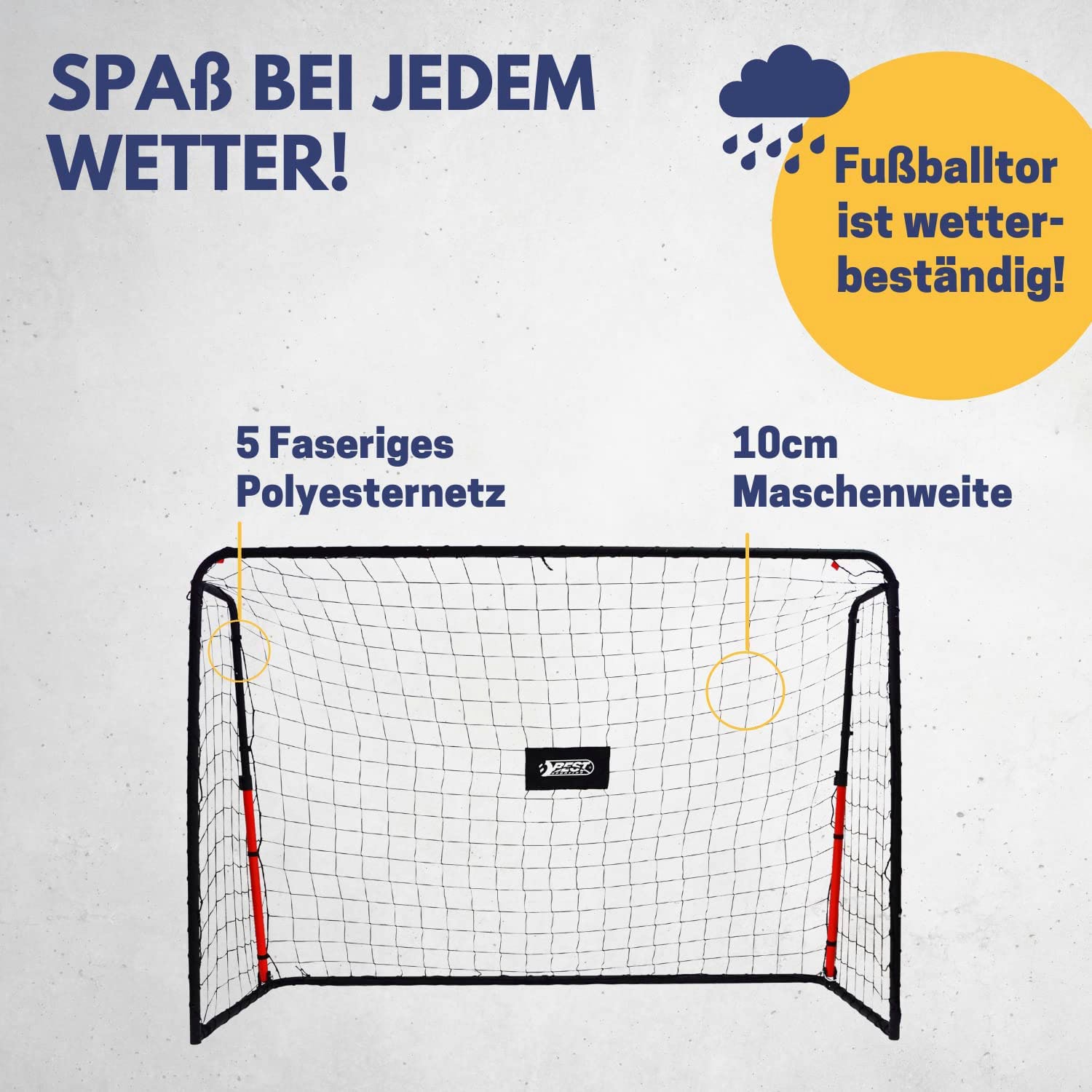 Best Sporting Fußballtor »Fußballtor Rebound 2 in 1«