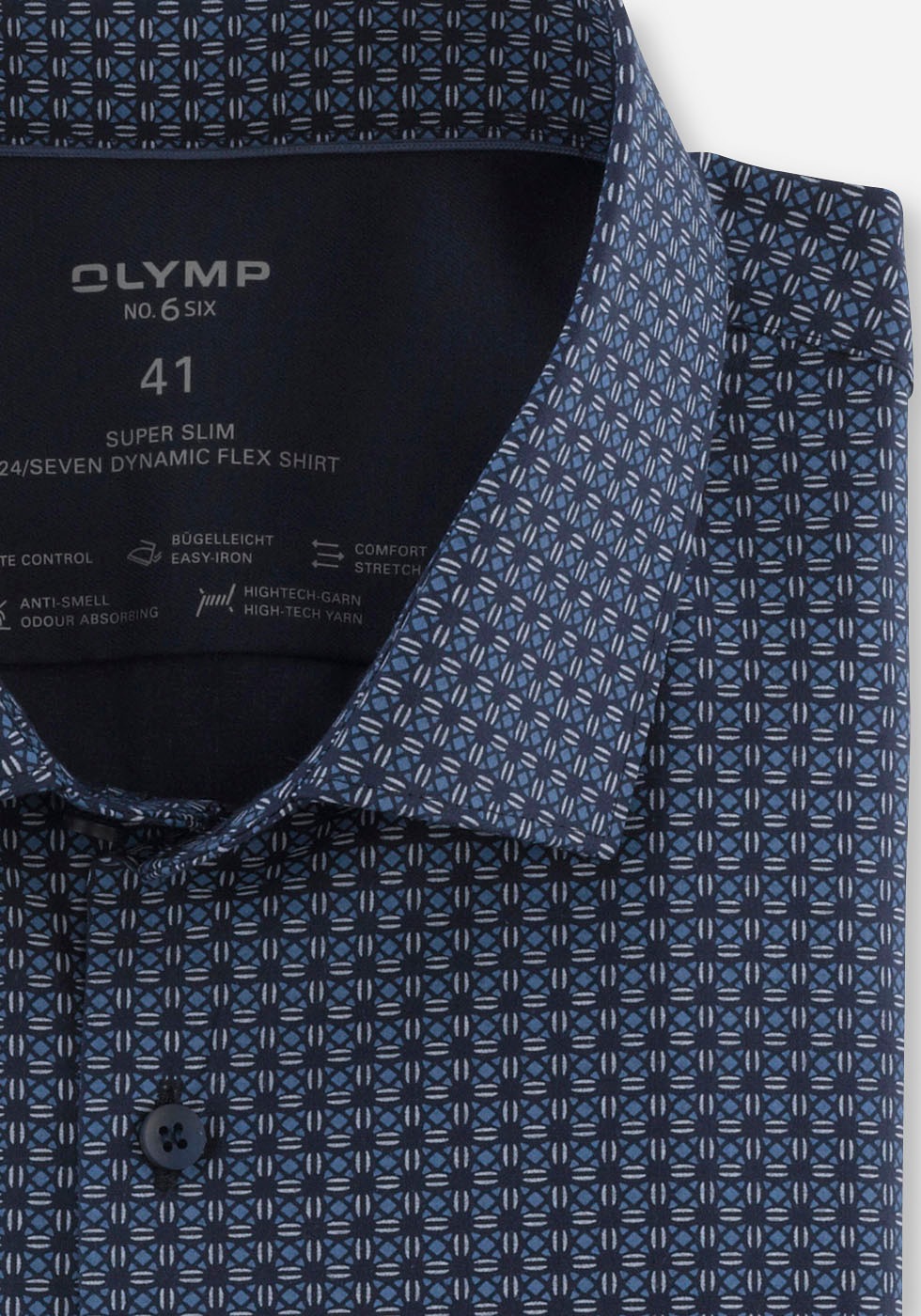 OLYMP Businesshemd »No. Six super slim«, aus der 24/7 No 6-Serie