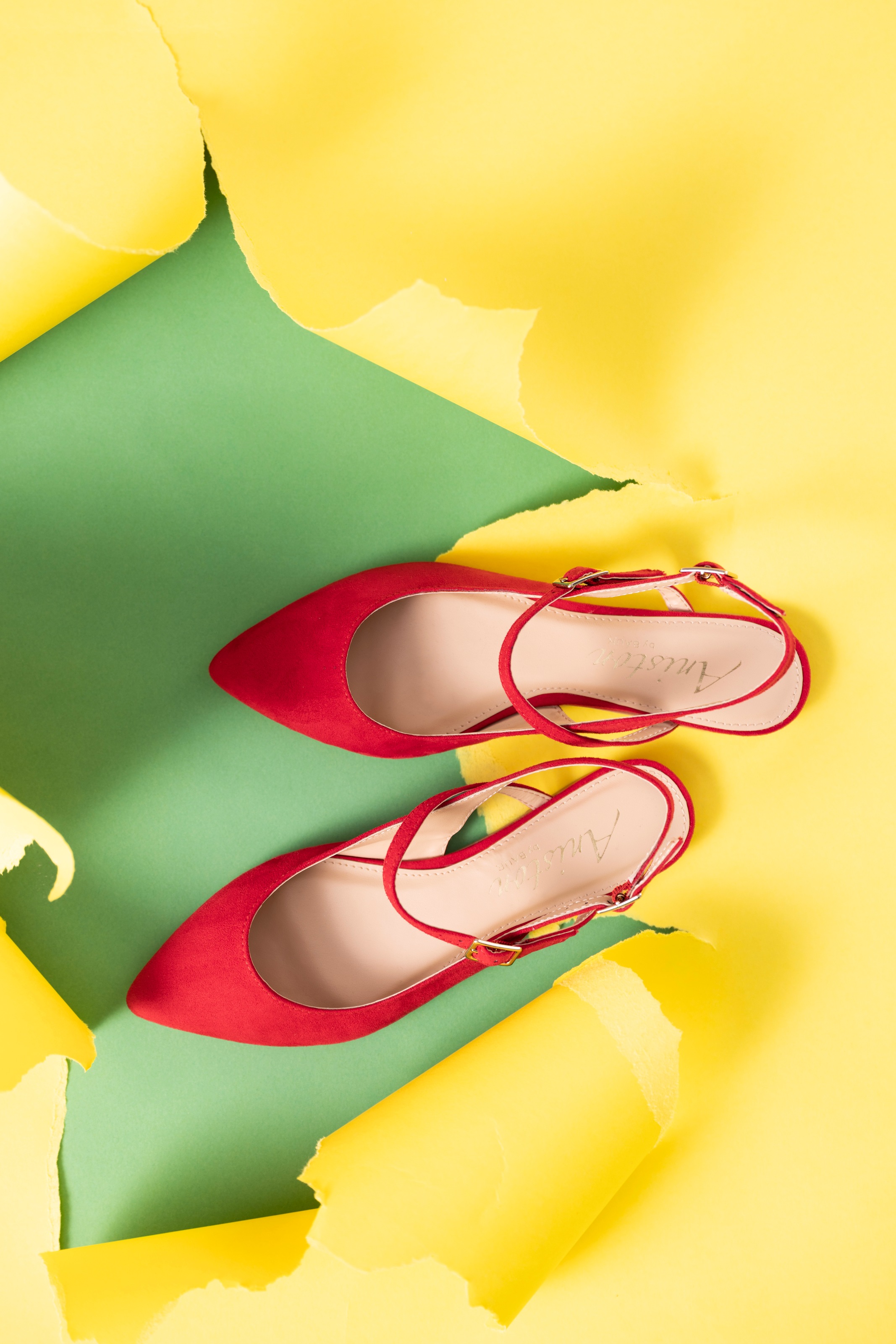 Aniston SHOES Slingpumps, Flat, Sommerschuh, Riemchensandale - neue KOLLEKT günstig online kaufen