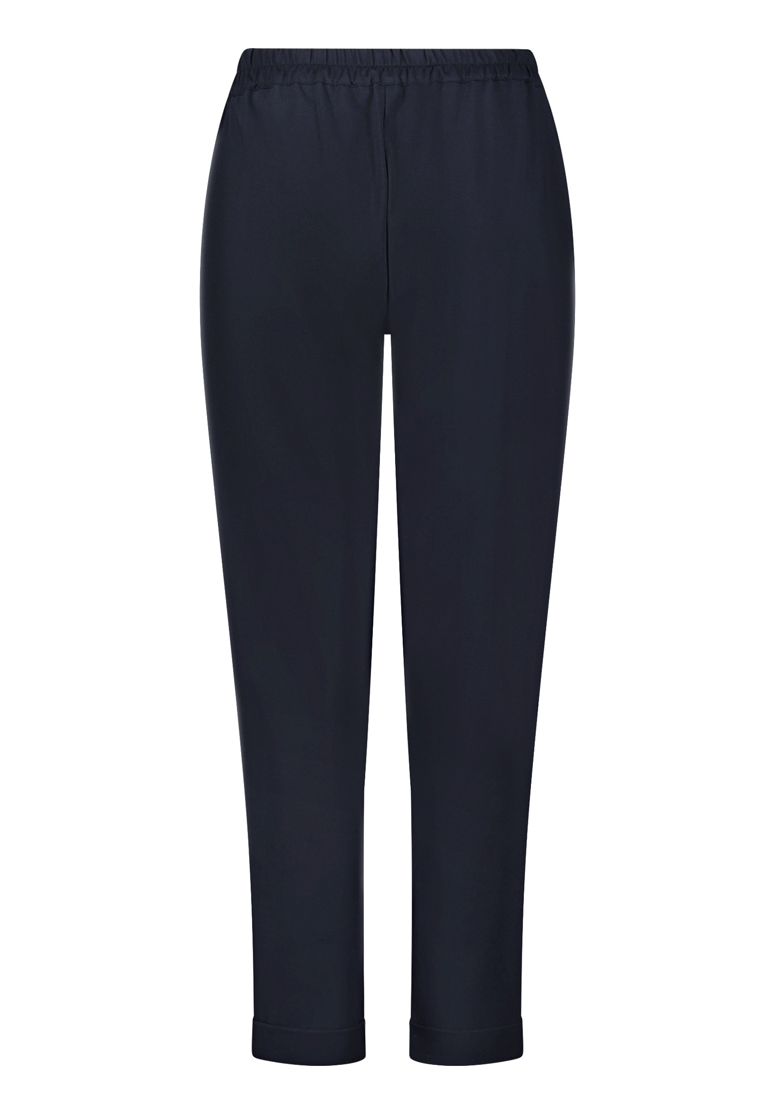 Schlupfhose BETTY BARCLAY "Damen mit Eingrifftaschen", Damen, Gr. 36, Normalgrößen, dunkelblau, Jersey, Obermaterial: 53% Baumwolle, 40% Polyamid, 7% Elasthan, relaxed fit 7/8-Länge, Hosen Schlupfhose 2