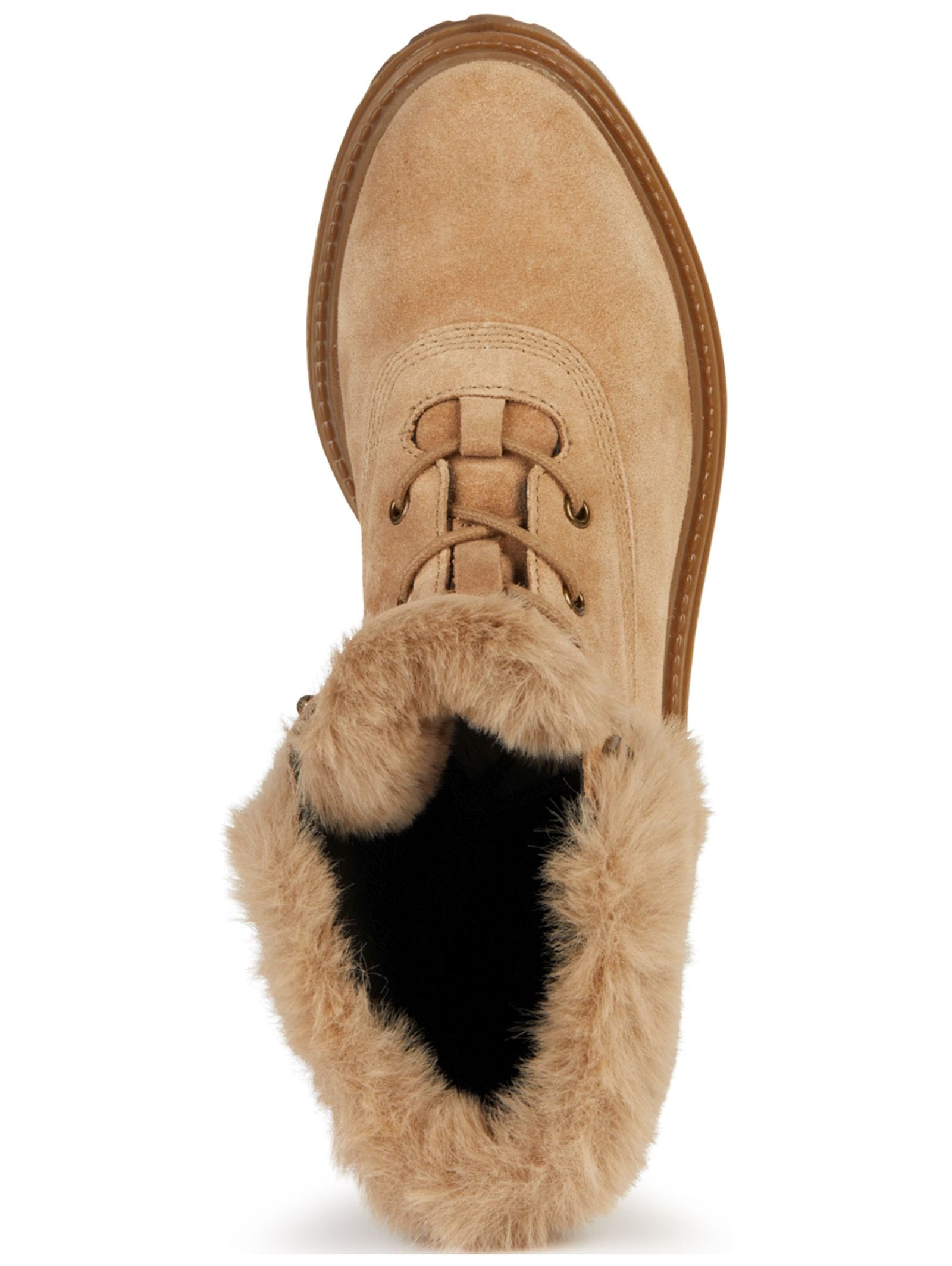 Geox Schnürstiefelette »Geox Stiefelette Veloursleder/Textil«