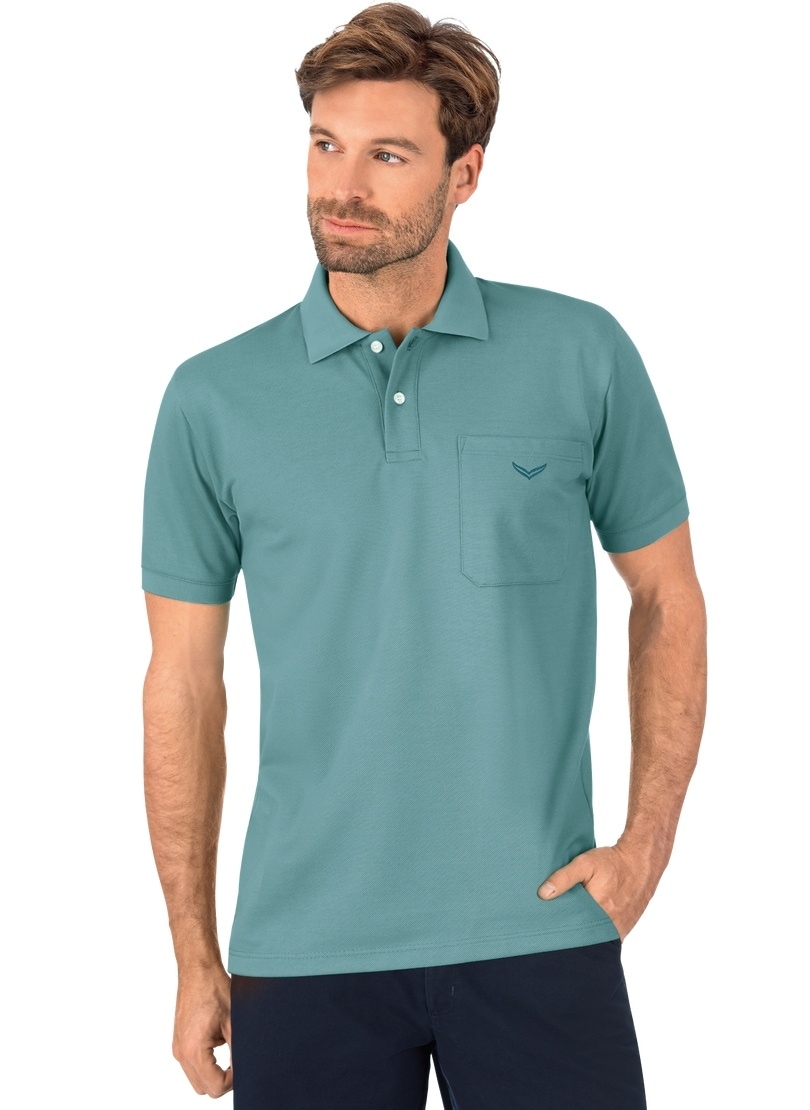 Trigema Poloshirt »TRIGEMA Polohemd mit Brusttasche« ▷ kaufen | BAUR