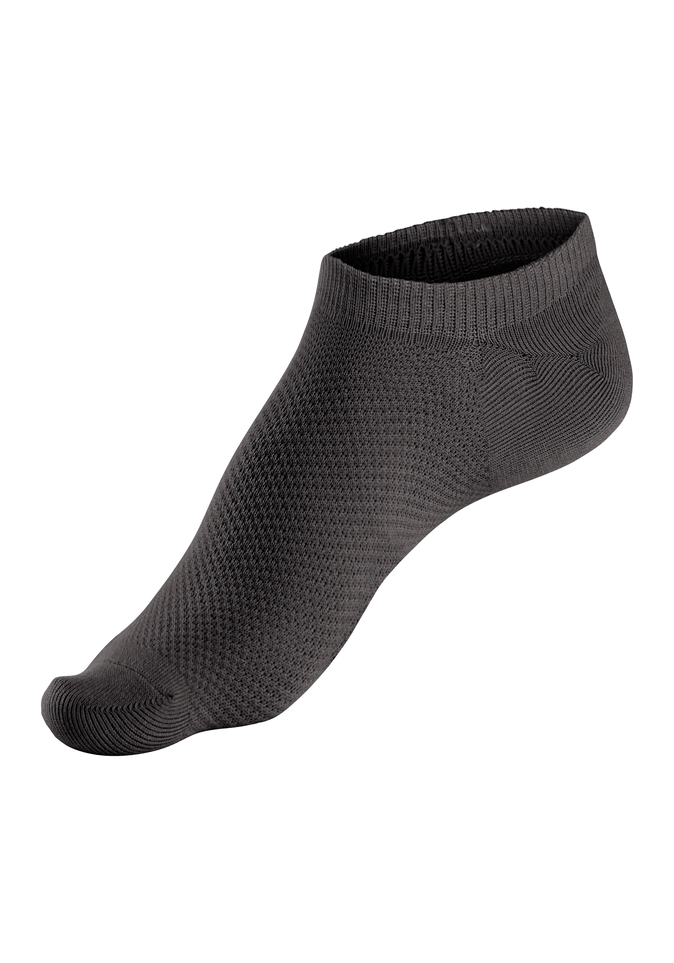LASCANA ACTIVE Sneakersocken, (Packung, 7 Paar), mit Pikeestruktur