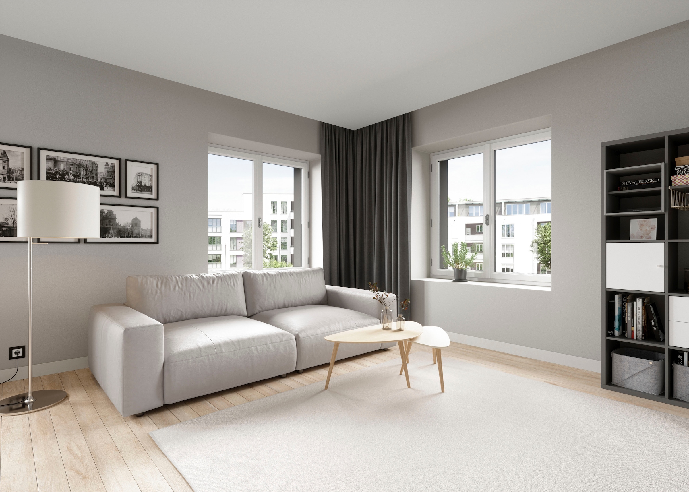 Musterring Big-Sofa "LUCIA Mega Sofa, hoher Sitzkomfort, Breite 252cm, Kontrastnaht" in vielen Qualitäten und 4 unterschiedlichen Nähten, 2,5-Sitzer