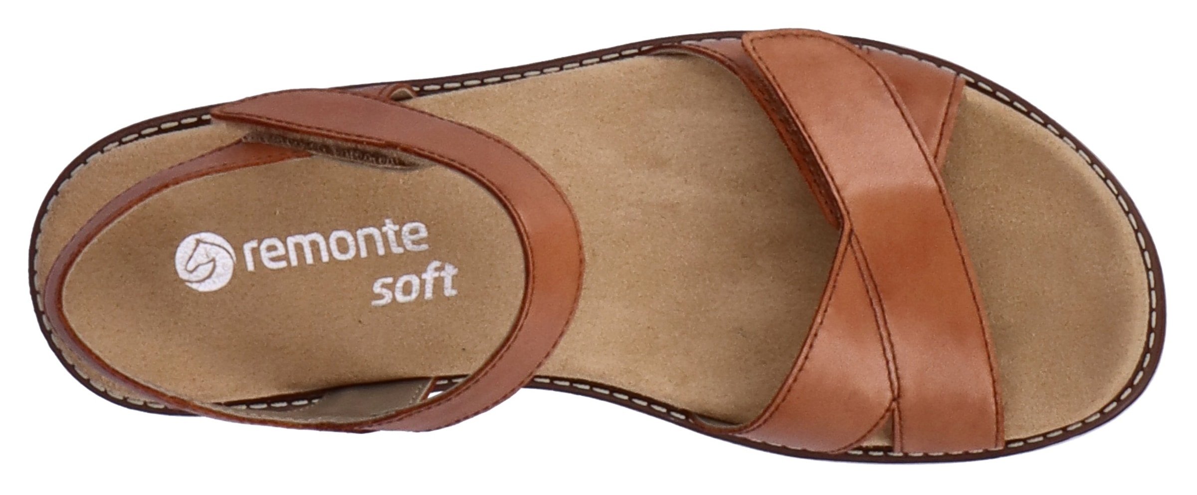 Remonte Riemchensandale, Plateau, Sommerschuh, Sandalette mit Lite ´n Soft Ausstattung
