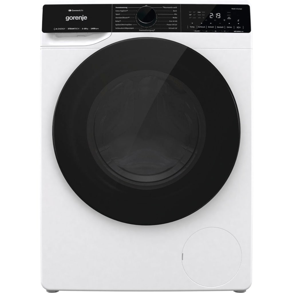 GORENJE Waschmaschine »WPNA 14 ATSWIFI3«, WPNA 14 ATSWIFI3, 10 kg, 1400 U/min