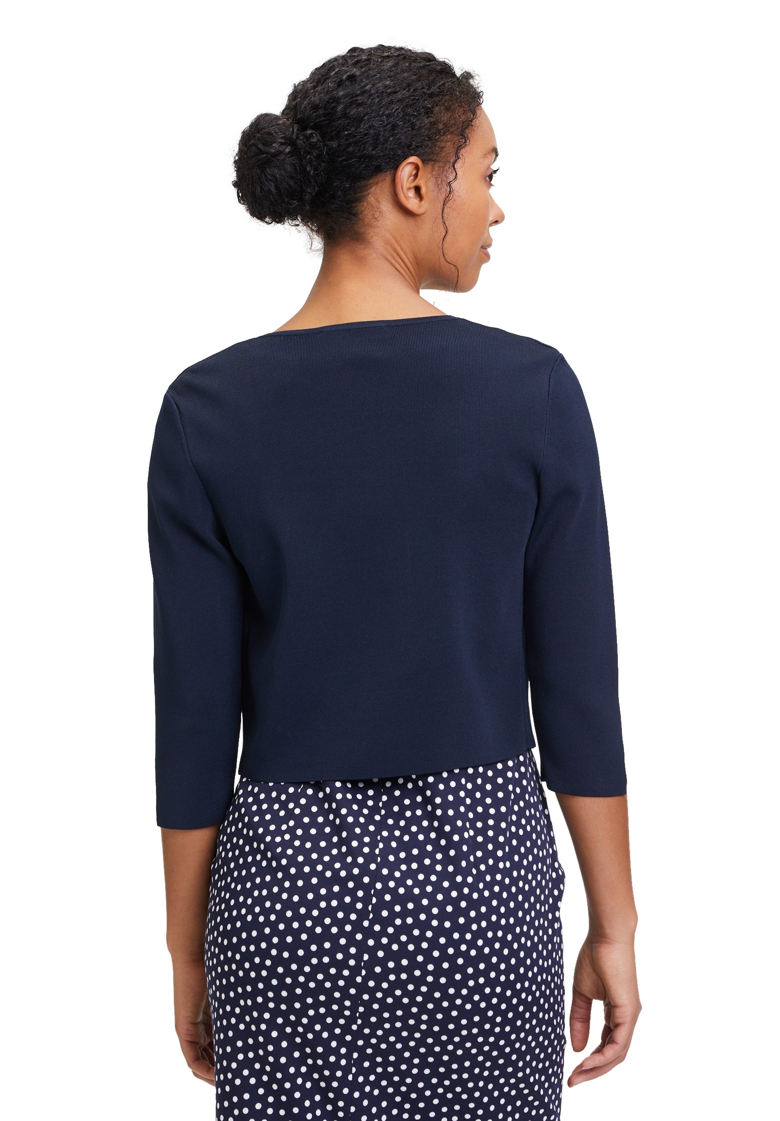 Vera Mont Strickjacke »Vera Mont Strickbolero langarm«, Ärmelschlitz