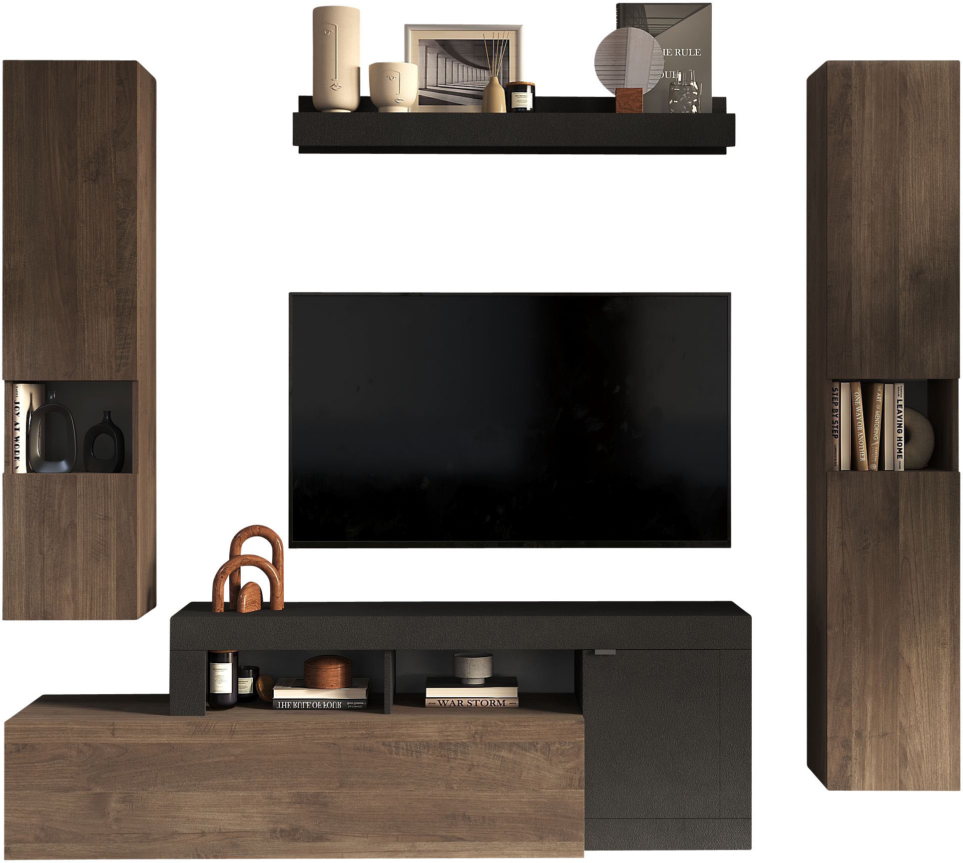 Home affaire Wohnwand "Freedom" 4 Stk. tlg. günstig online kaufen