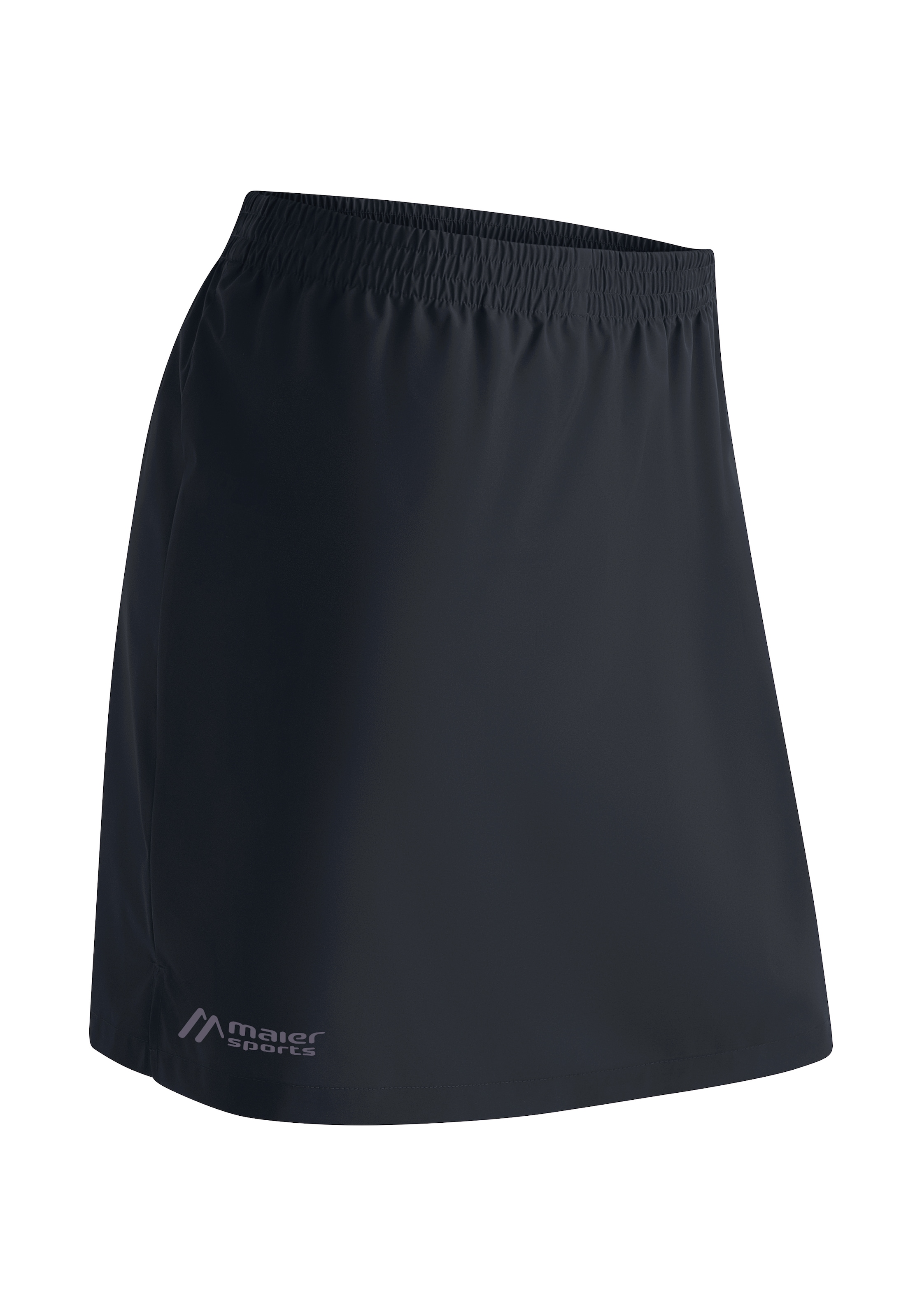 Maier Sports "Rain Skirt 2.0" Damen Regenrock, wasserabweisend atmungsaktiv, Rock in sich verpackbar