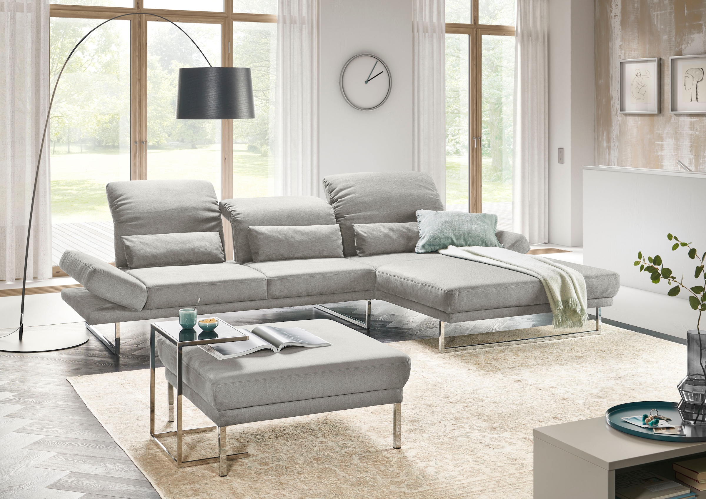 3C Candy Ecksofa "Mallow Designsofa mit Komfortfunktionen, modern und beque günstig online kaufen