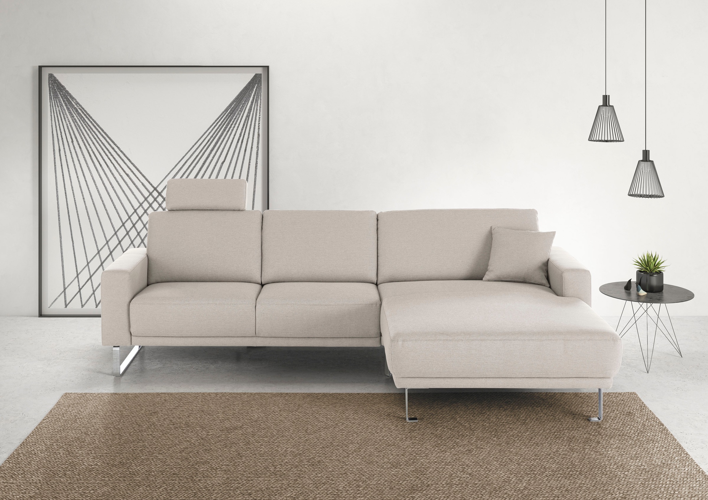 Places of Style Ecksofa "Apiro L-Form" günstig online kaufen