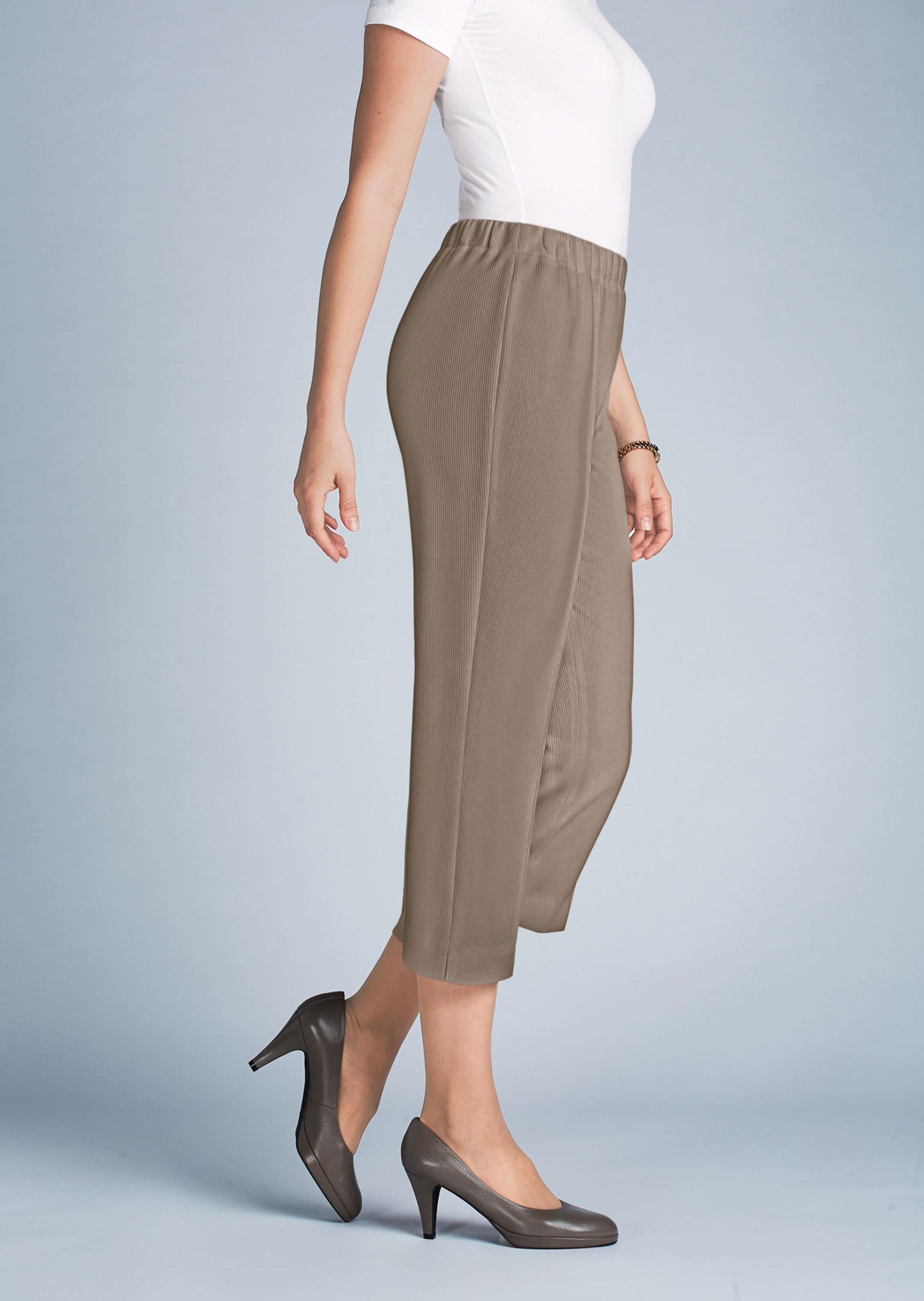 Thumbnail - GOLDNER Caprihose "Trageangenehme 7/8-Rippenhose"